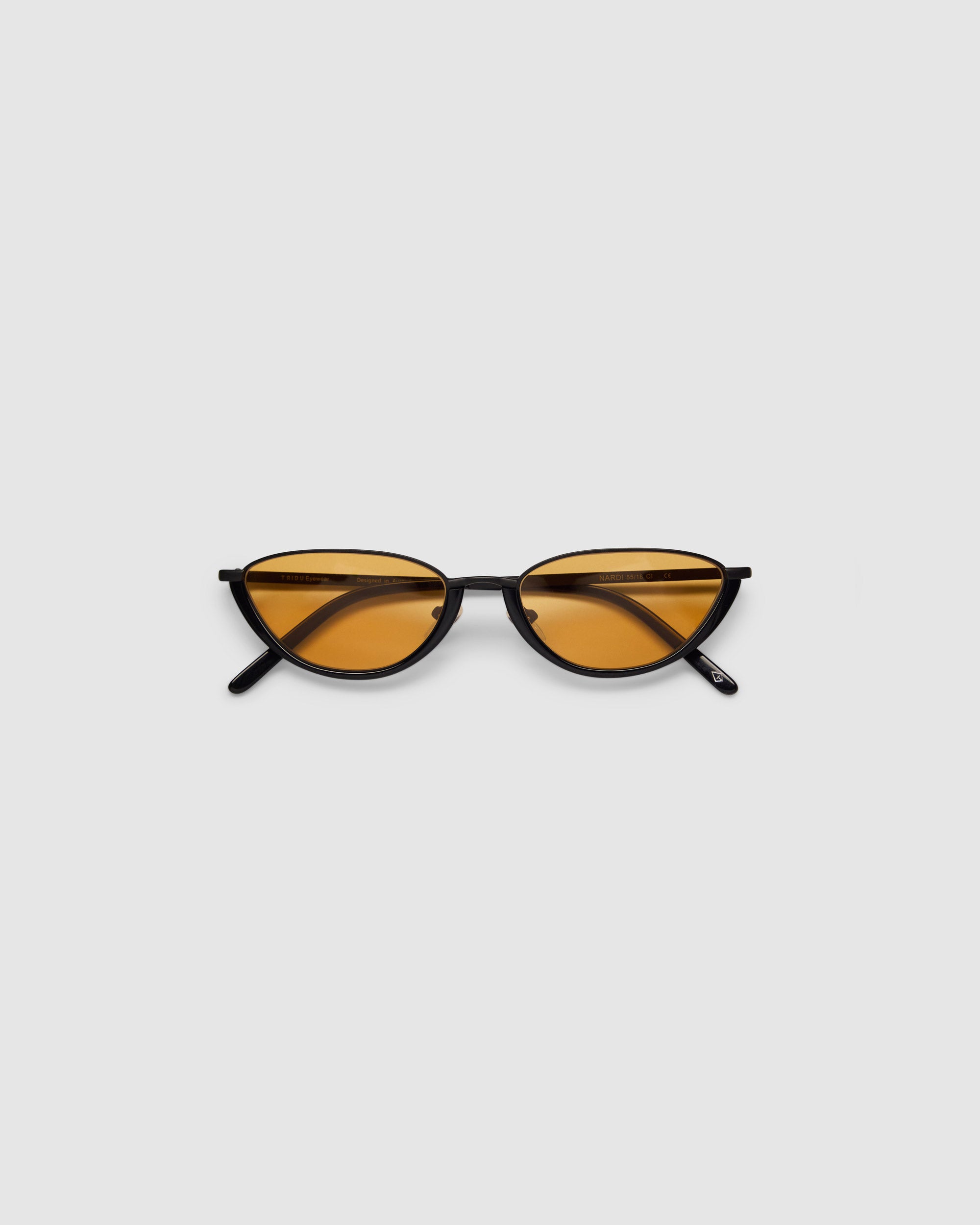 TRIBU NARDI 2.0 Black / Desert Orange - acetate eyewear