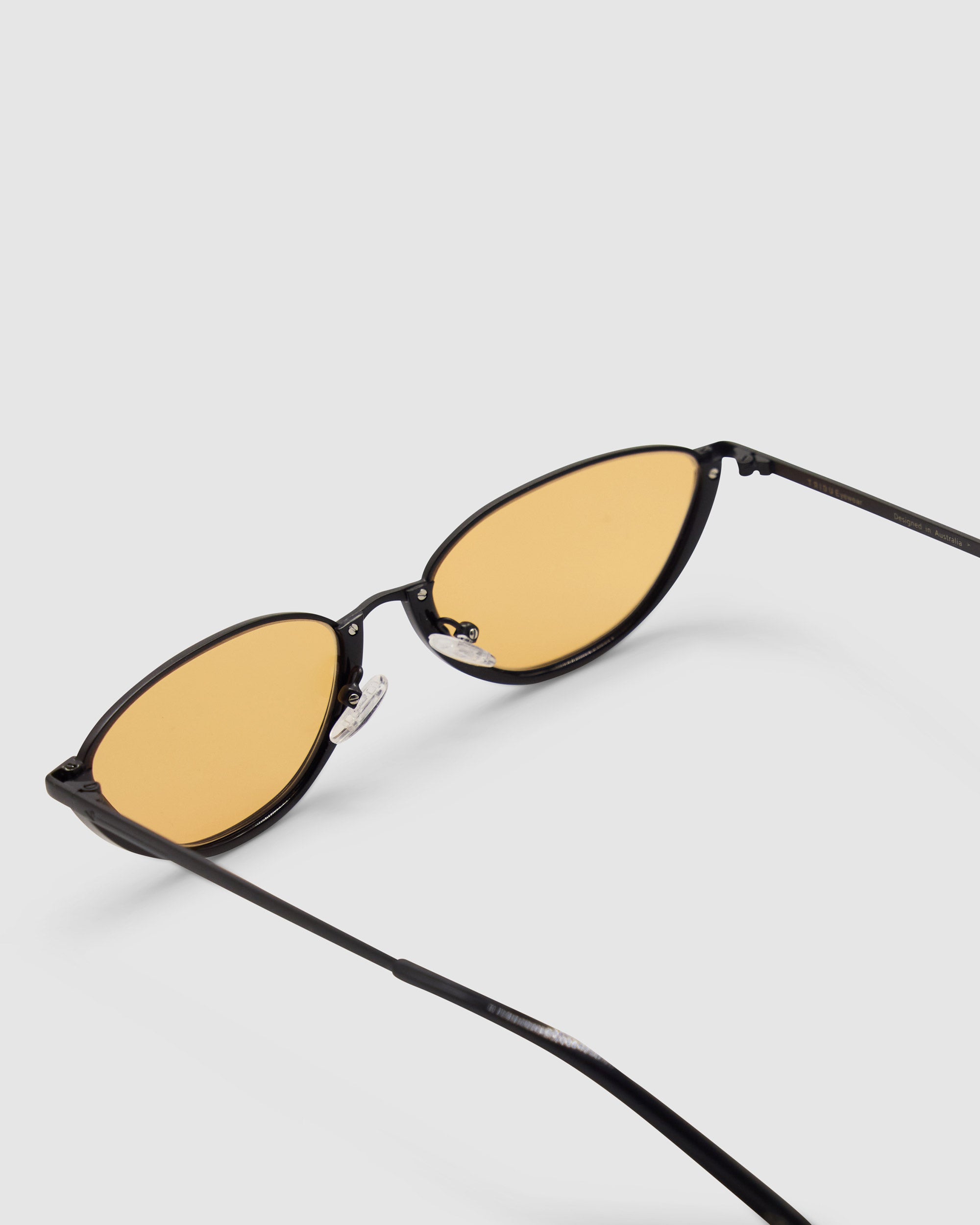 TRIBU NARDI 2.0 Black / Desert Orange - acetate eyewear