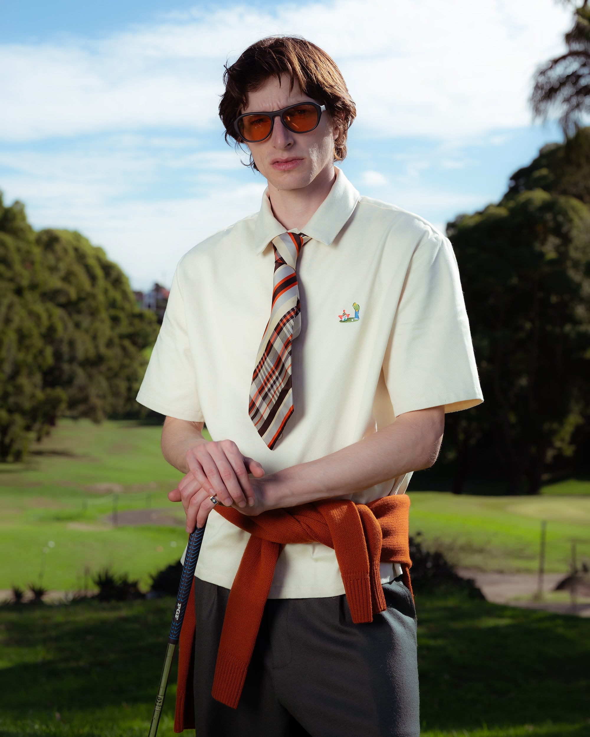 Fairway SS Button Shirt Natural-4