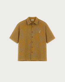 Fairway SS Button Shirt Yellow Check
