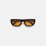 Uma Sunglasses Black Tortoiseshell w/ Orange Lens