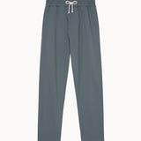 french terry pant charcoal blue