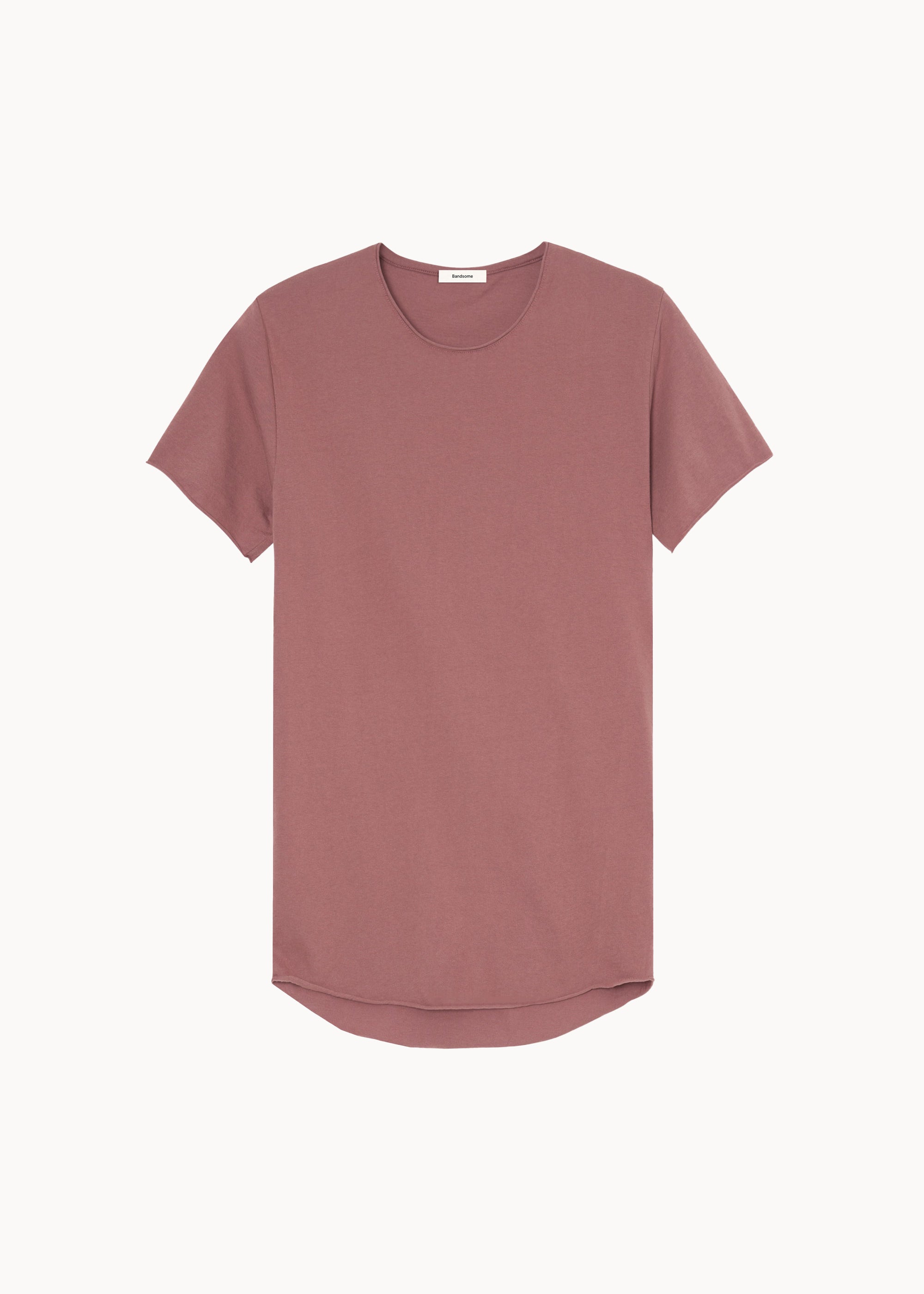 Certified Organic Cotton Australian Made T-Shirt - Burgundy