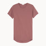 Certified Organic Cotton Australian Made T-Shirt - Burgundy