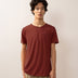 Bandsome original raw t-shirt in chilli smiley - Australian made organic cotton top