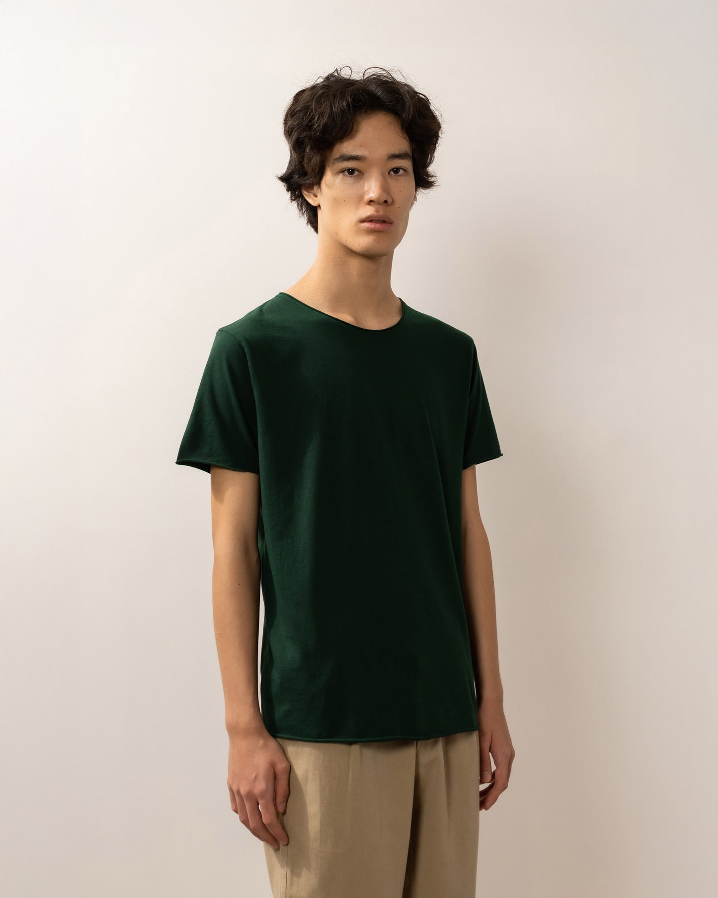 original raw t-shirt forest green