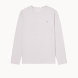 long sleeve t-shirt lilac smiley