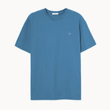 Pique T-Shirt Cobalt Smiley