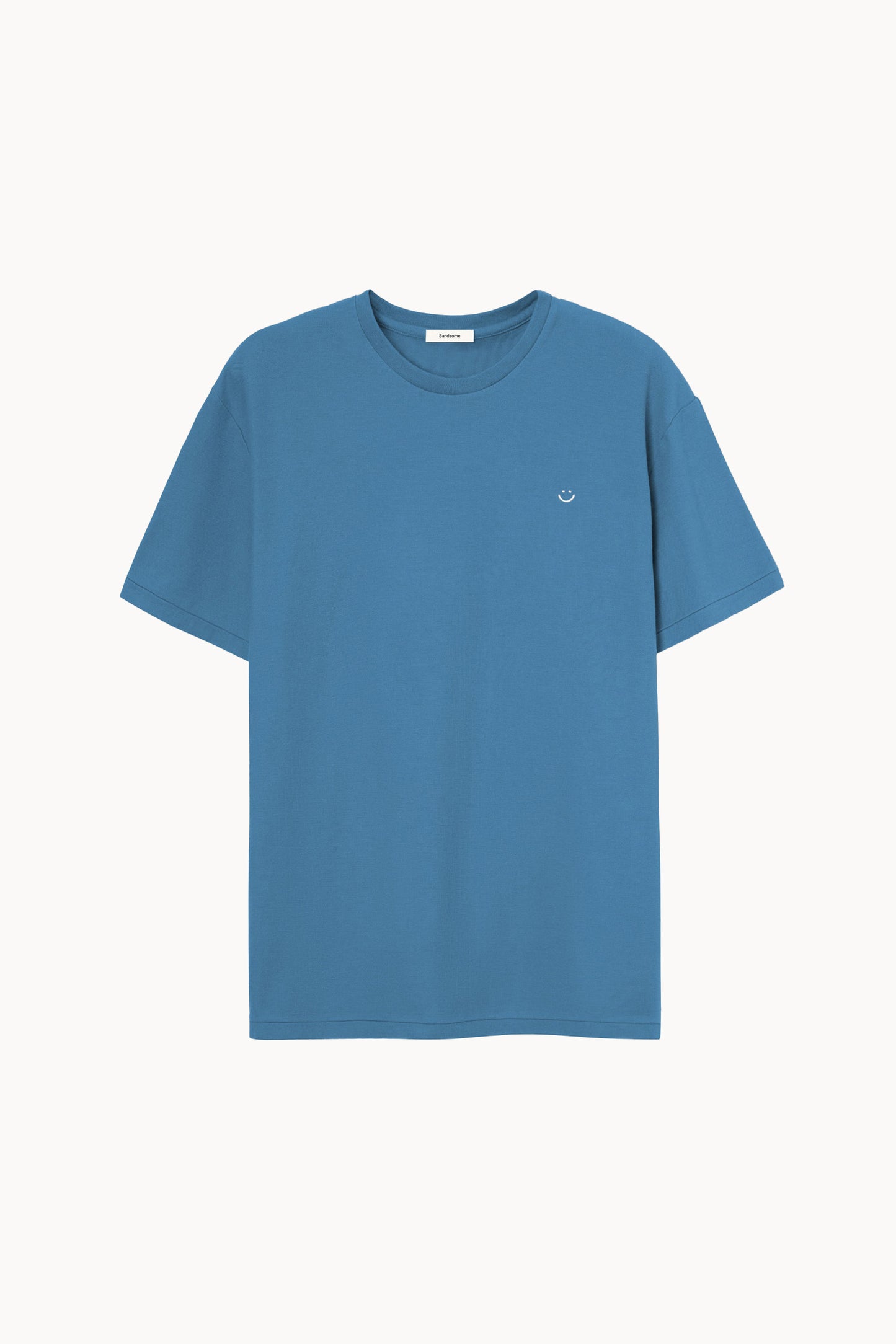 Pique T-Shirt Cobalt Smiley