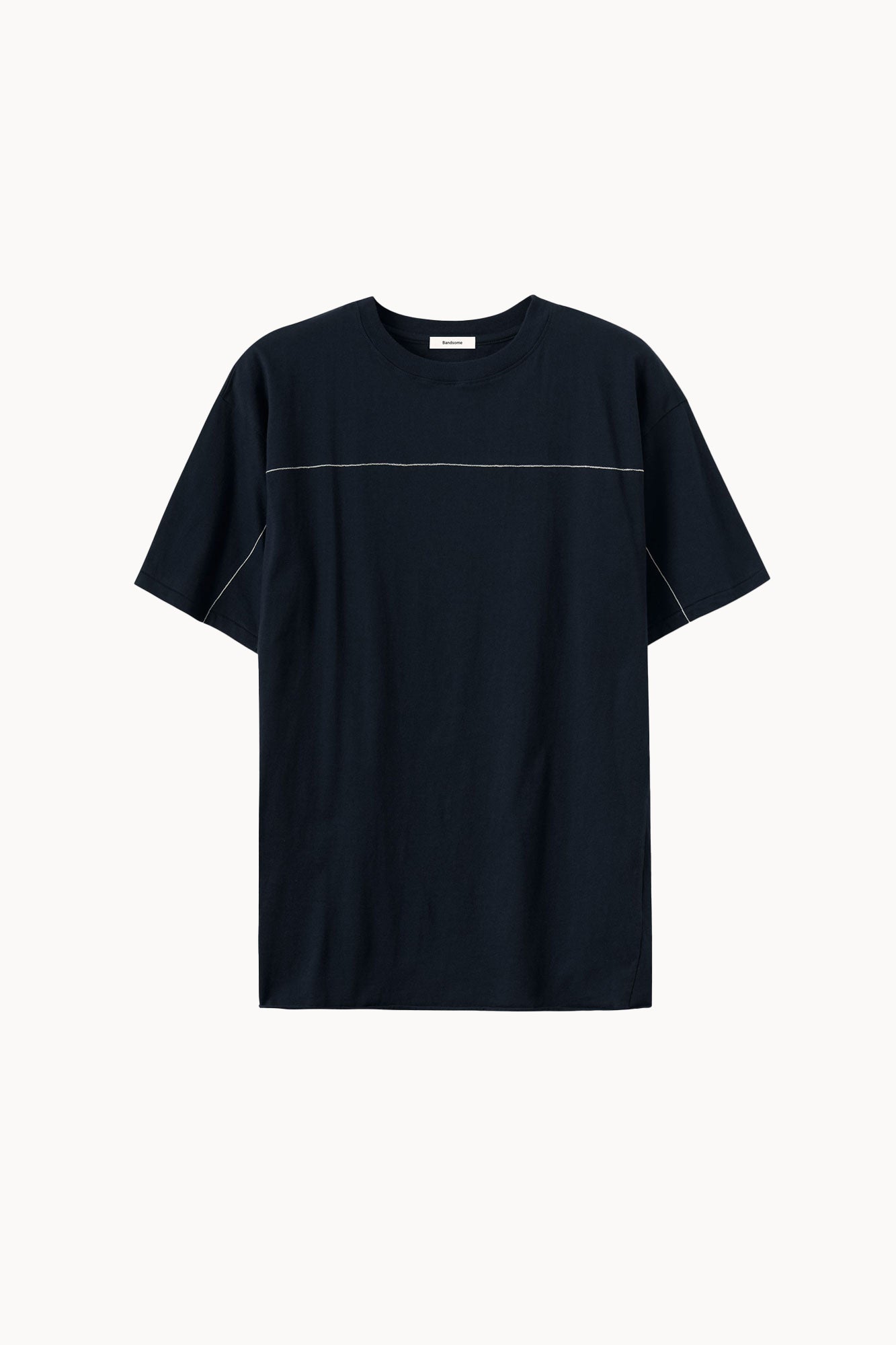 box t-shirt navy stitch
