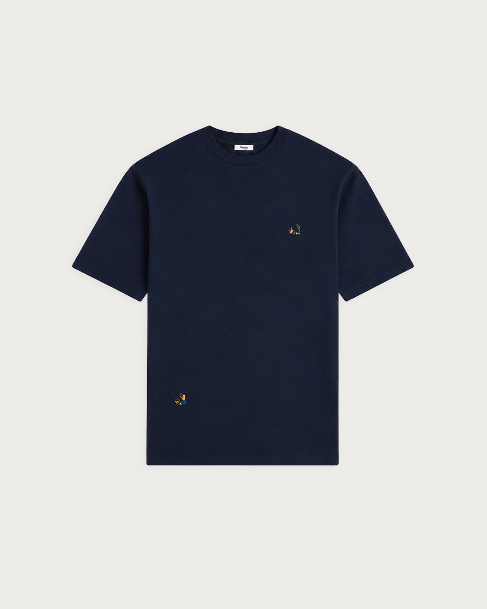 Box T-Shirt Navy Putt Putt