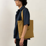 Pocket Tote Bag Camel