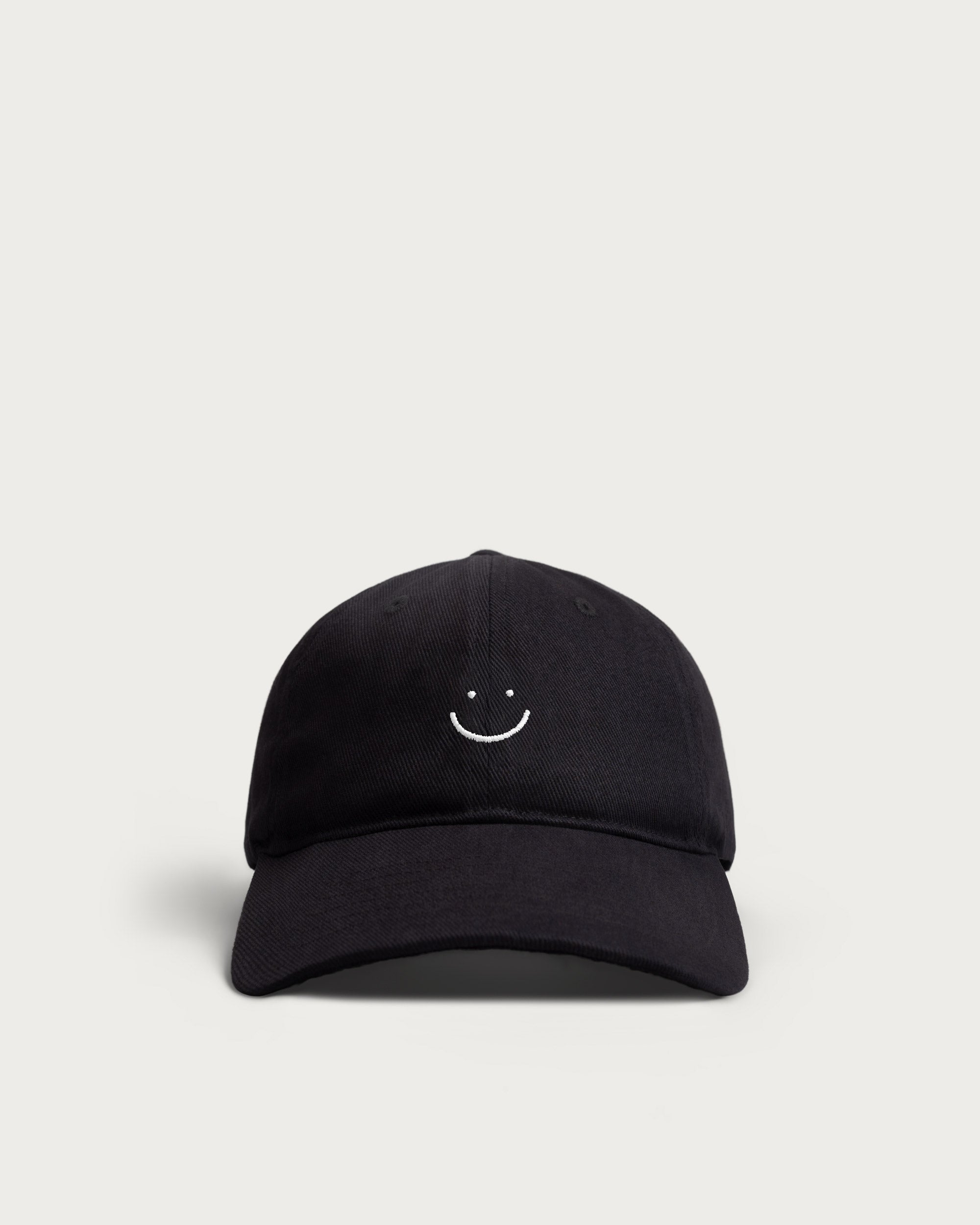 Smiley Cap Black