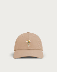 Fairway Flowers Nylon Cap Camel