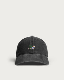 Lying Man Cap Vintage Black
