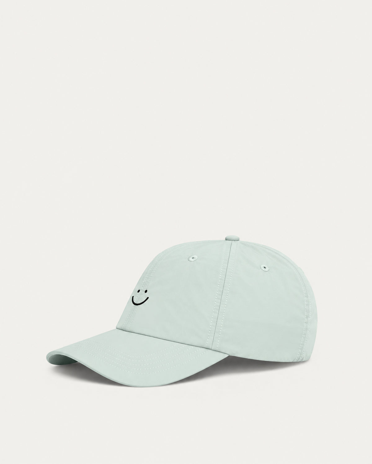 Smiley Nylon Cap Mint Green-2