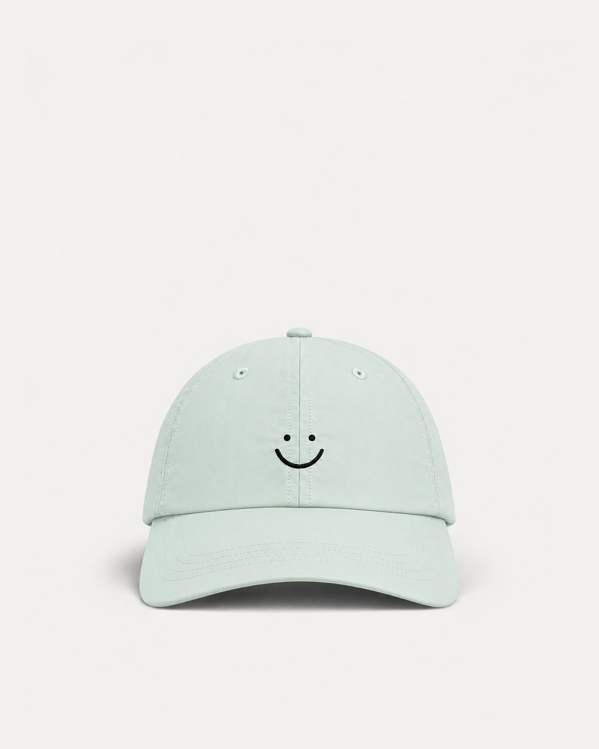Smiley Nylon Cap Mint Green-1