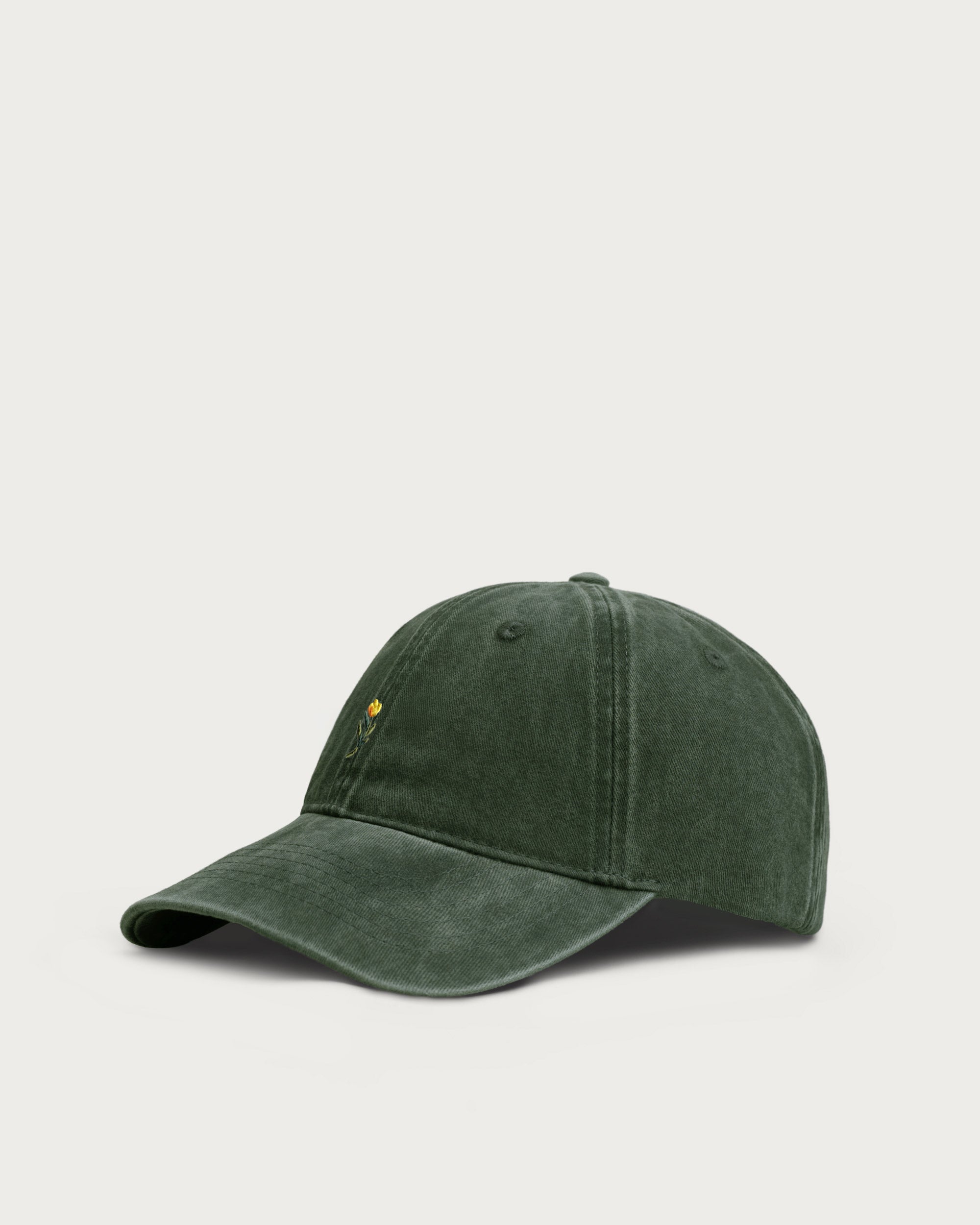 Fleur Seule Cap Vintage Green-2