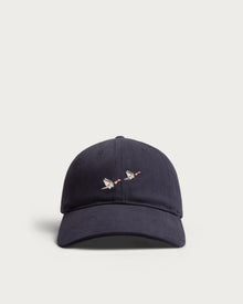 Iki Origami Cranes Cap Vintage Navy