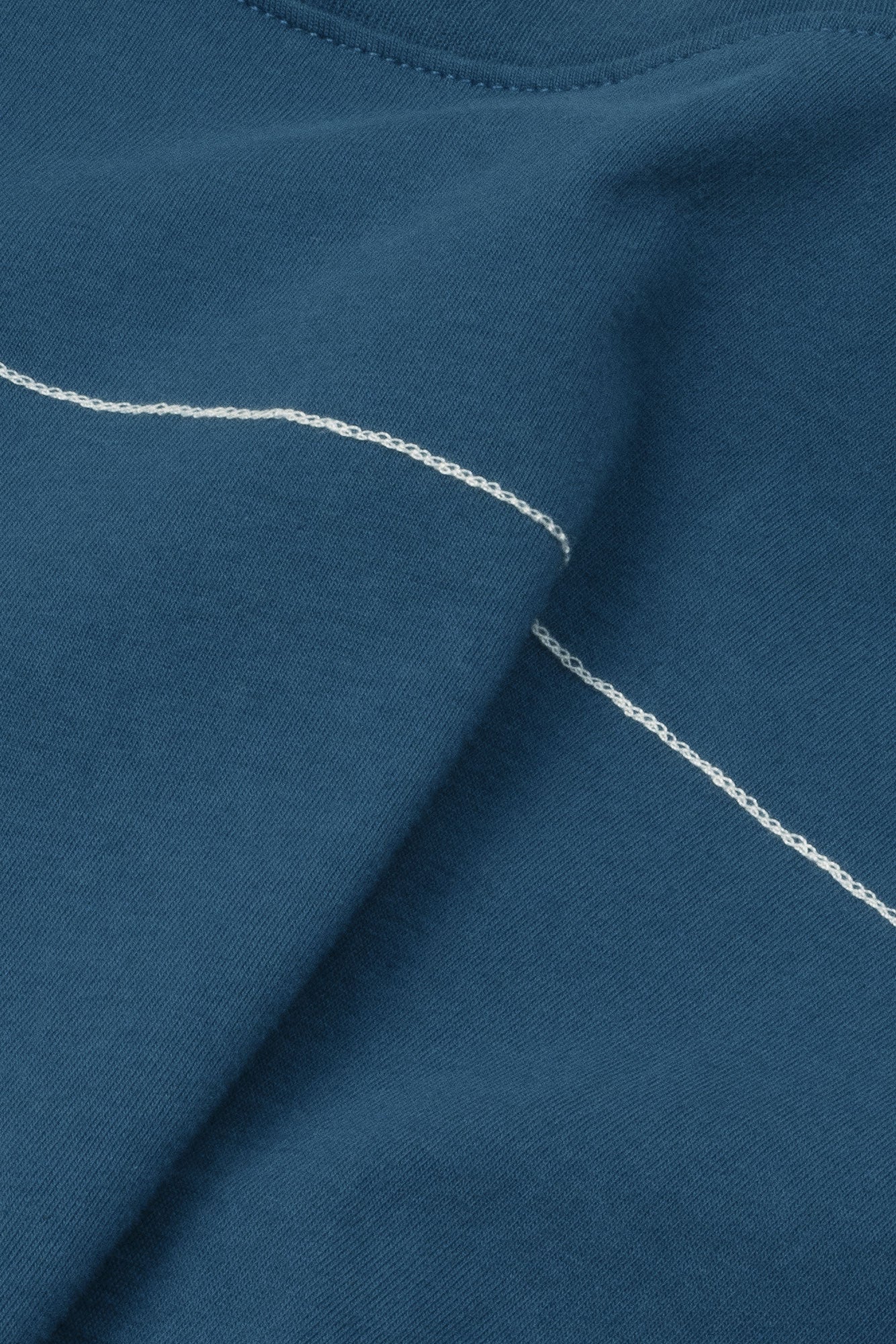 box t-shirt cobalt stitch