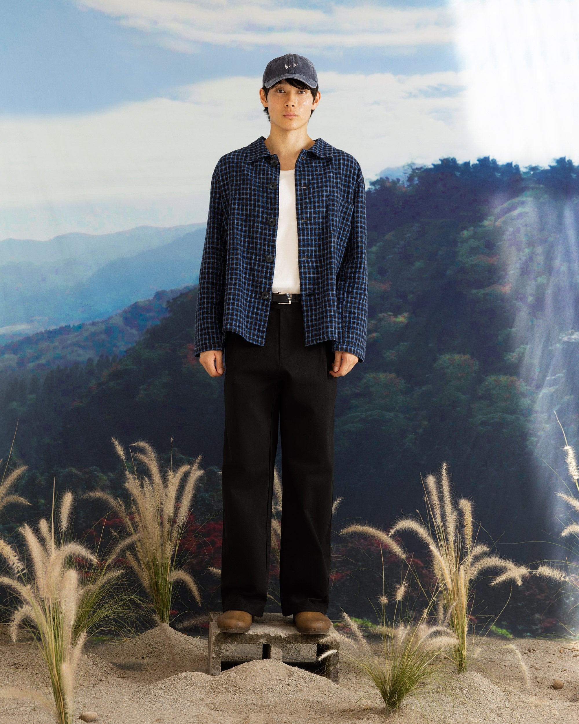 Iki Jacket Blue Check