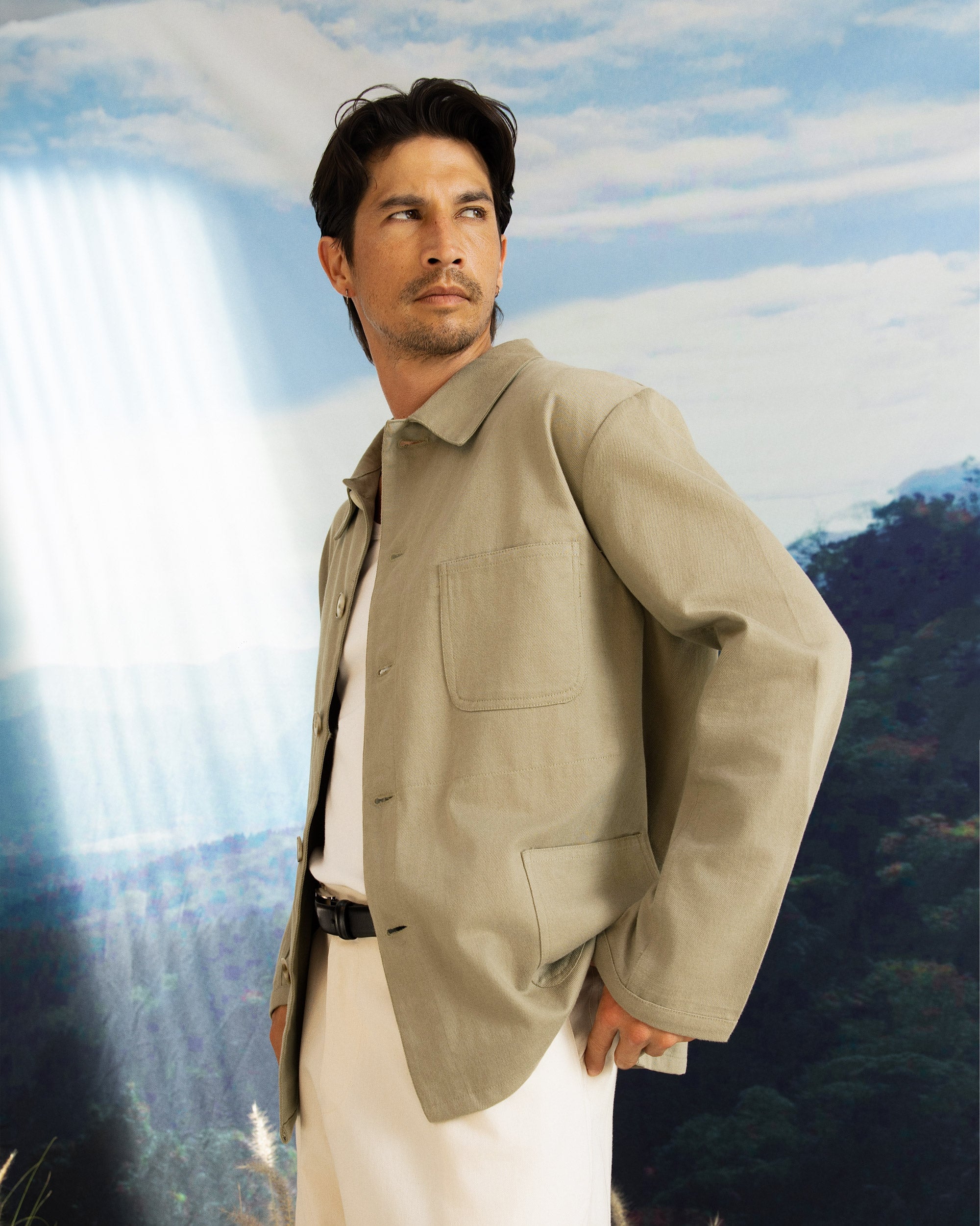 Iki Jacket Pale Green-3