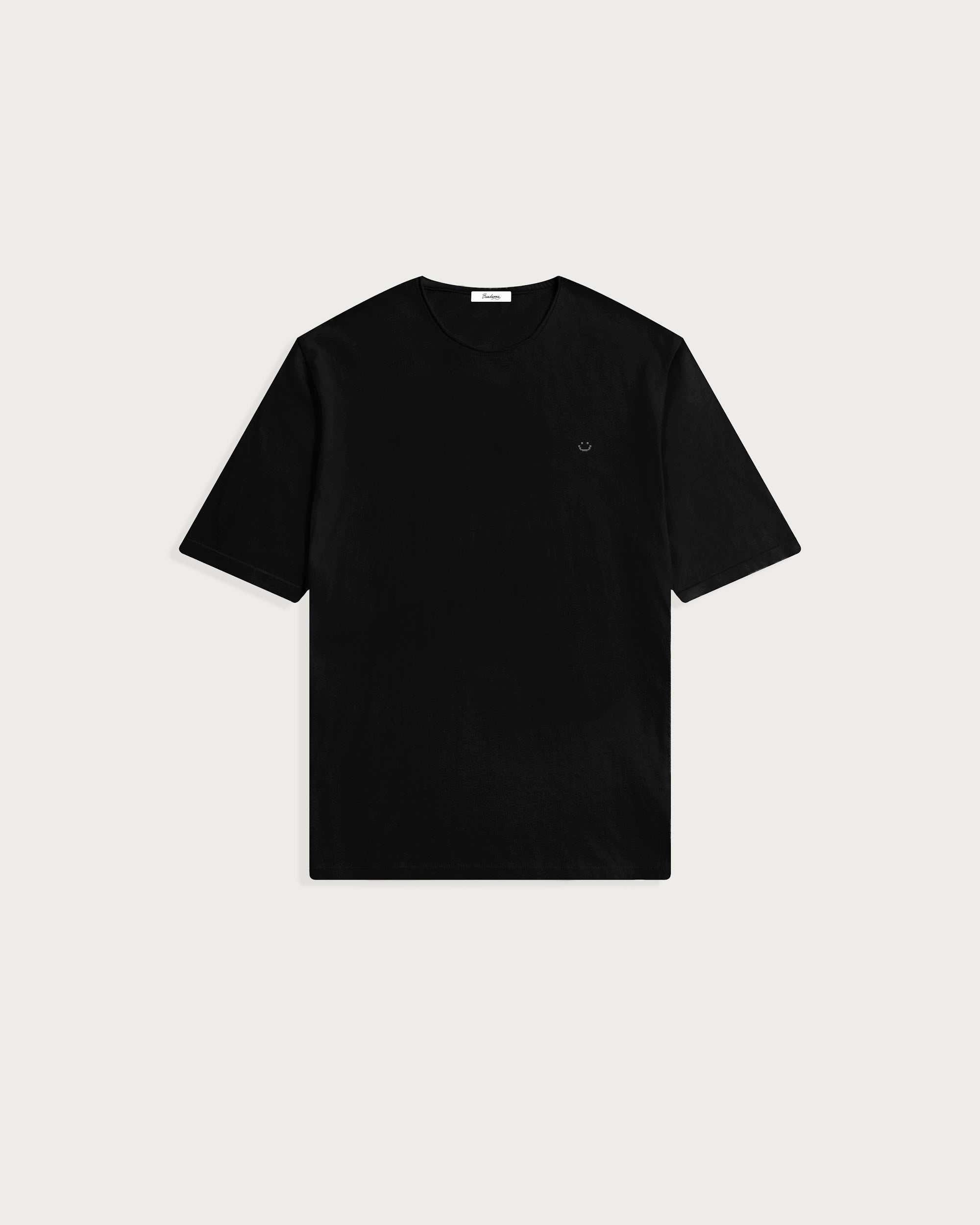 Raw Classic T-Shirt Black Smiley