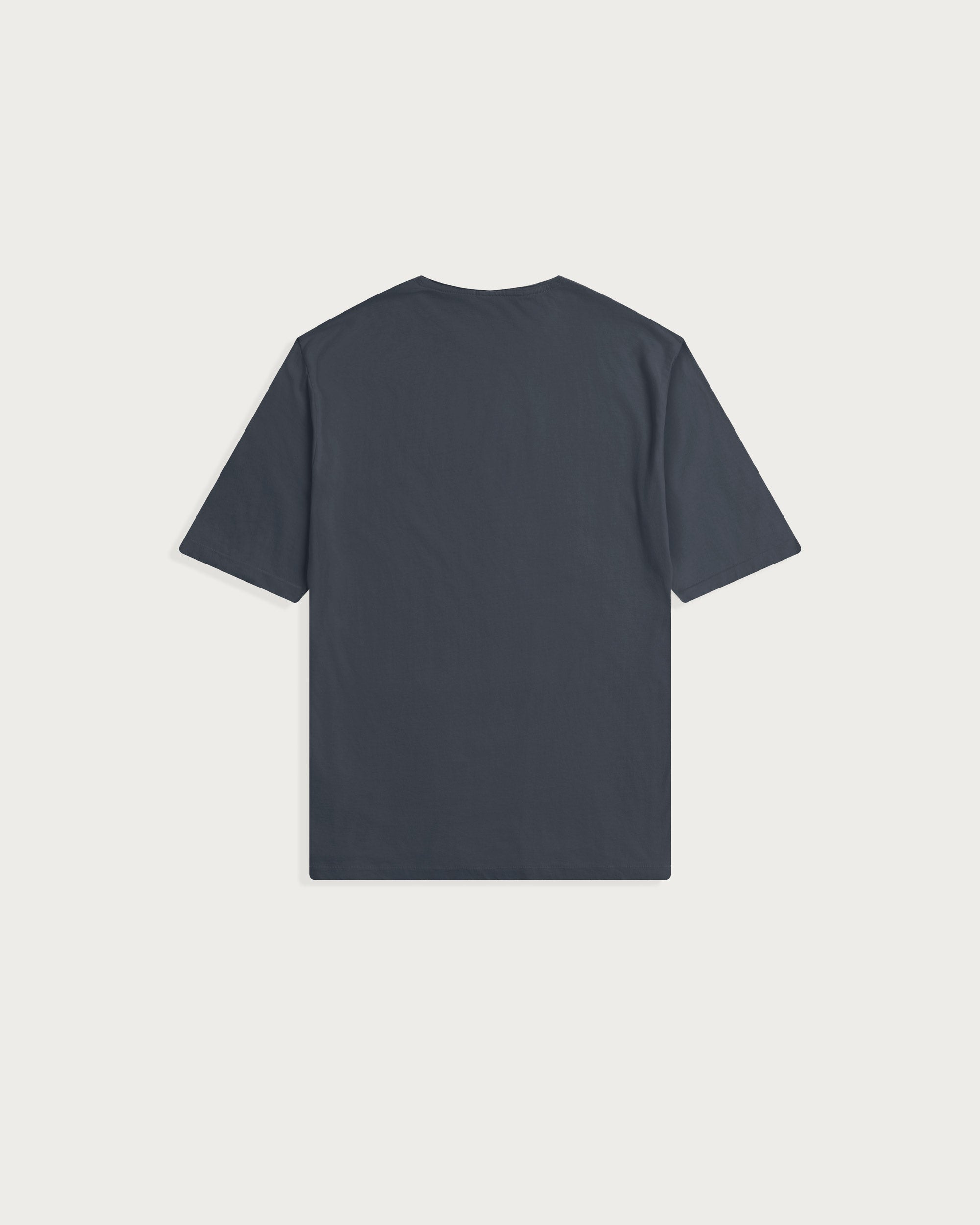 Raw Classic T-Shirt Charcoal Blue Smiley