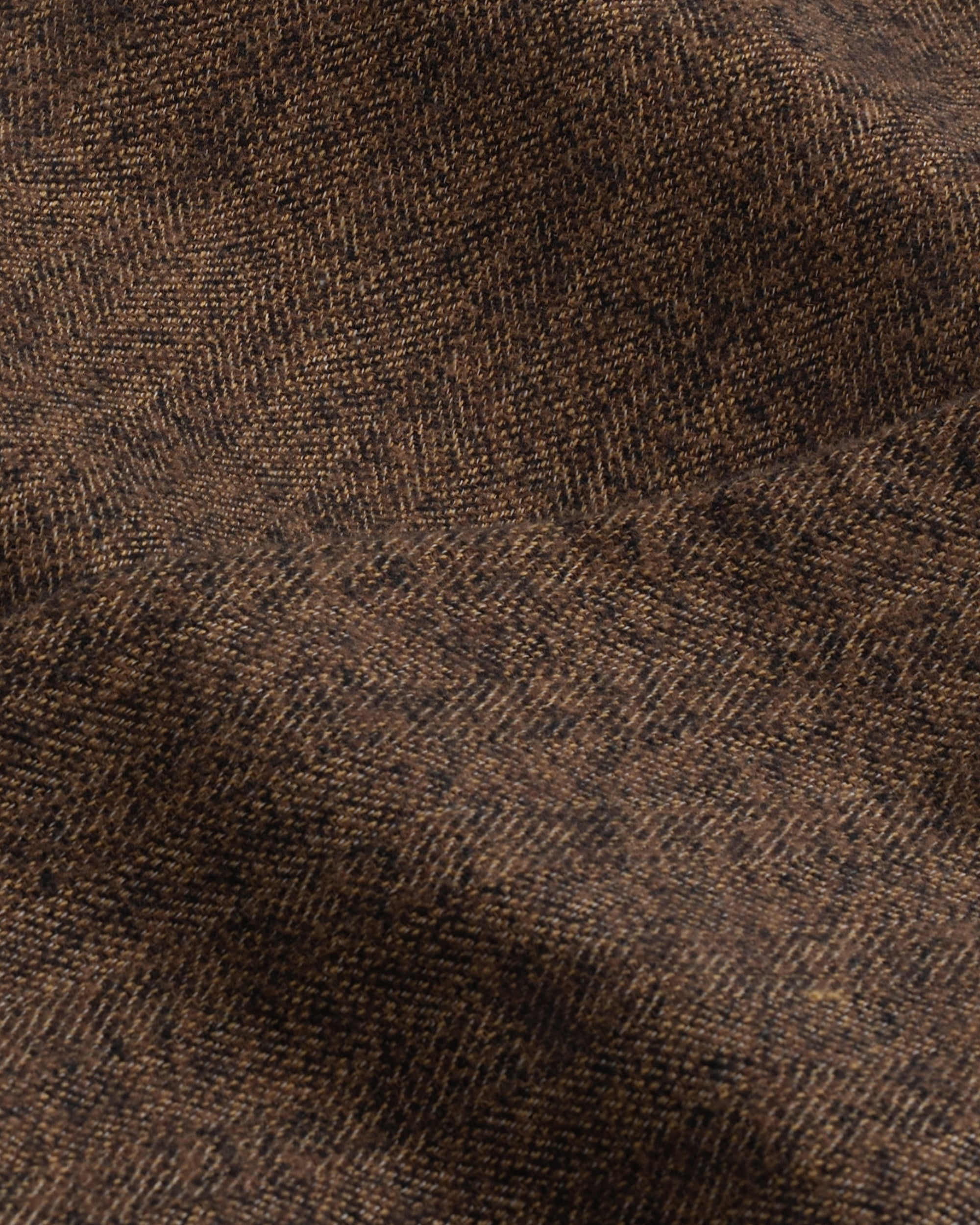 Iki Pleated Trouser Brown Herringbone-5