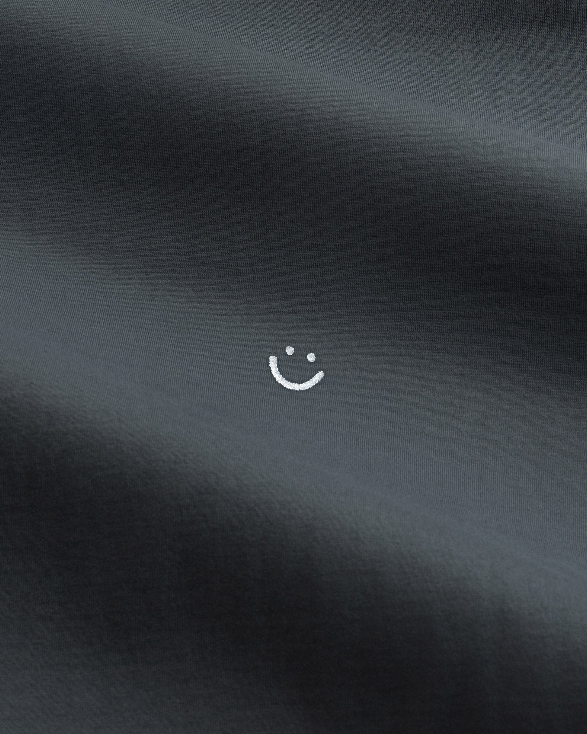 long sleeve jersey t-shirt charcoal smiley-3