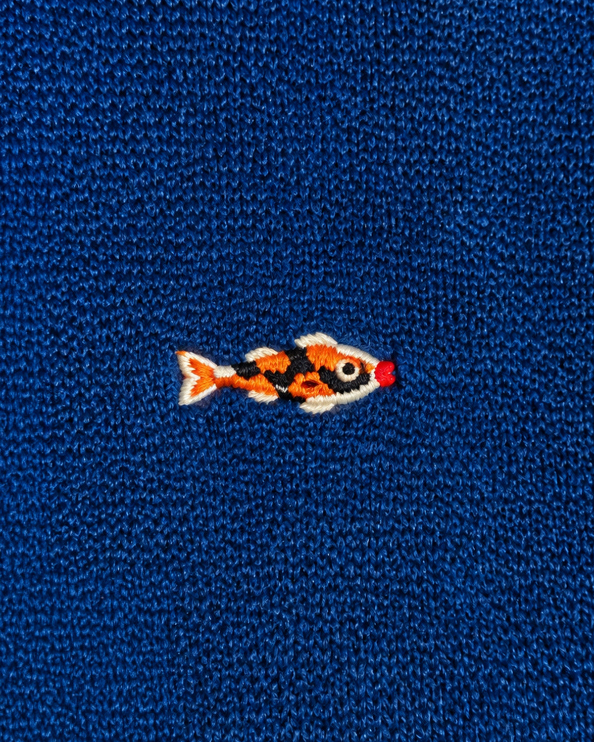 Australian Merino Wool Top Marine Blue Fisherman-3