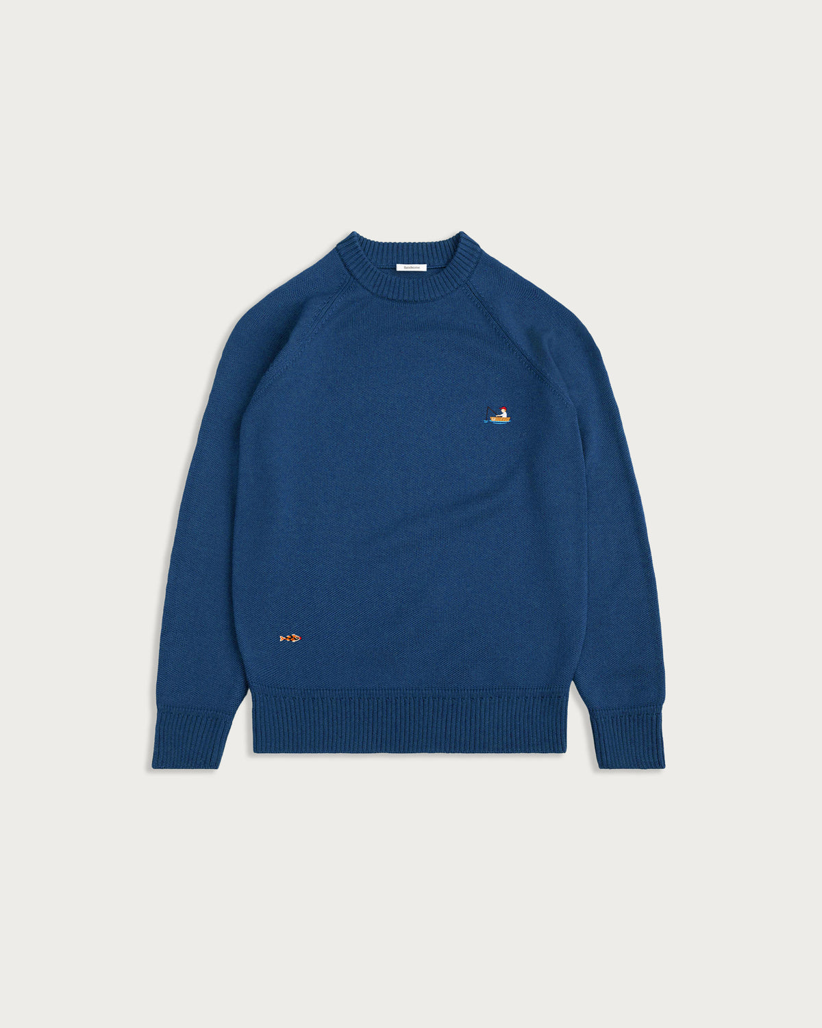 Australian Merino Wool Top Marine Blue Fisherman