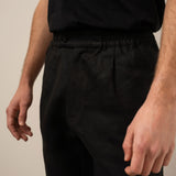 Elasticated Trouser Black