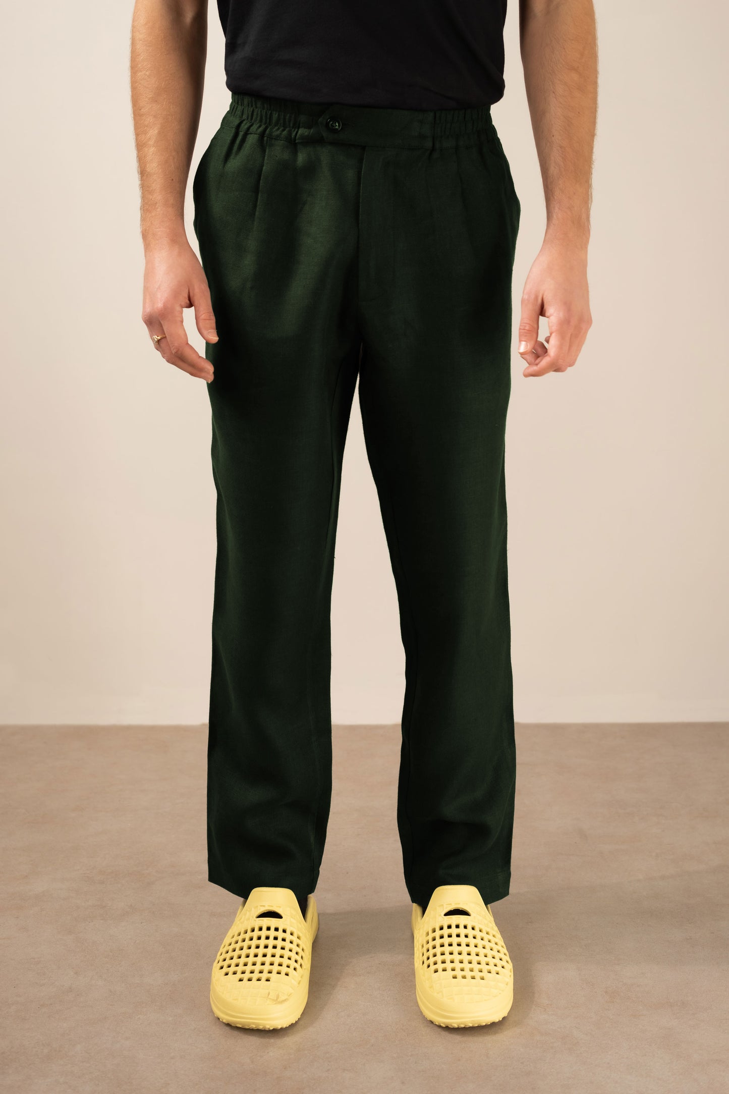 Elasticated Trouser Forest