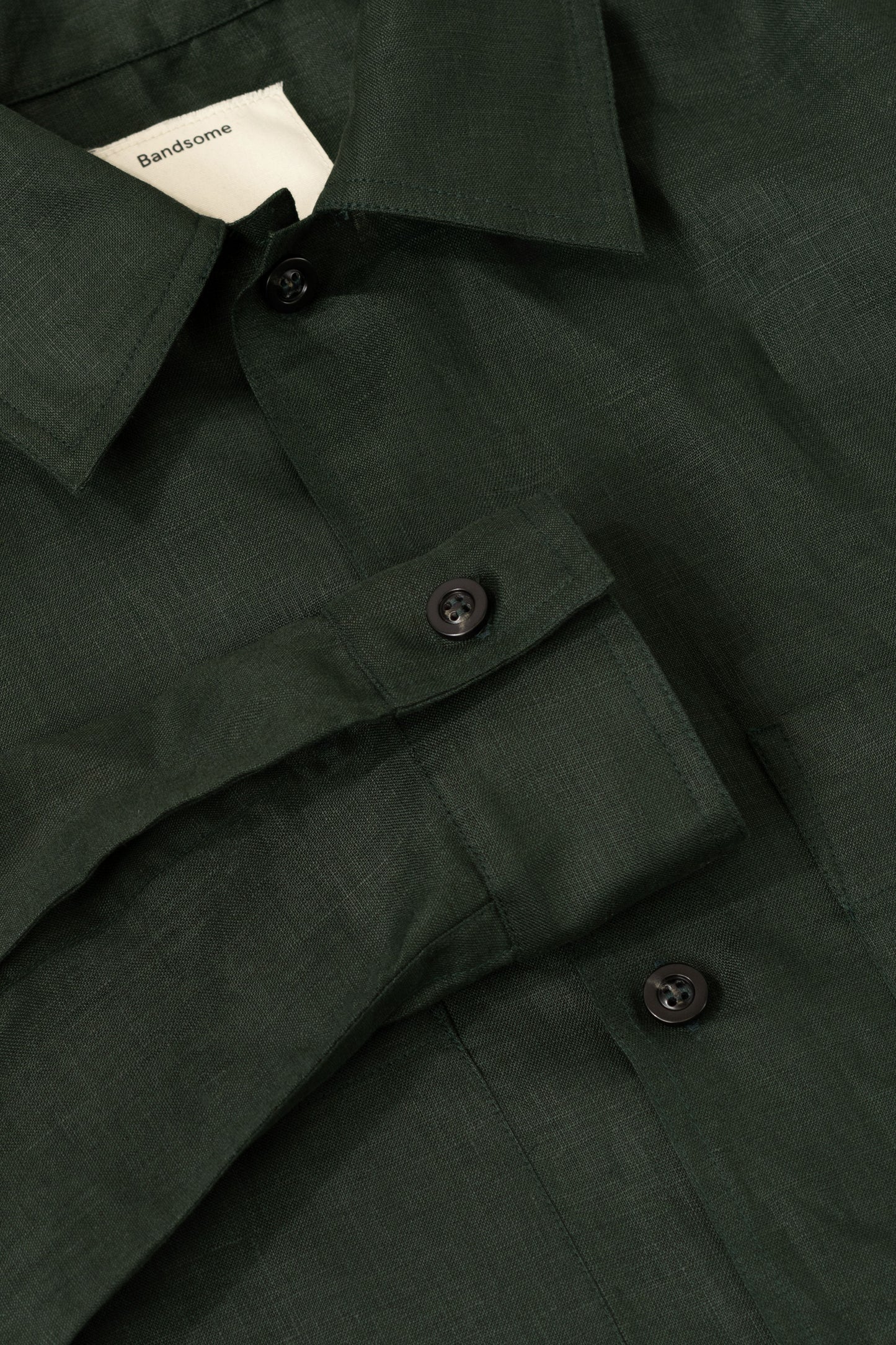 linen shirt forest