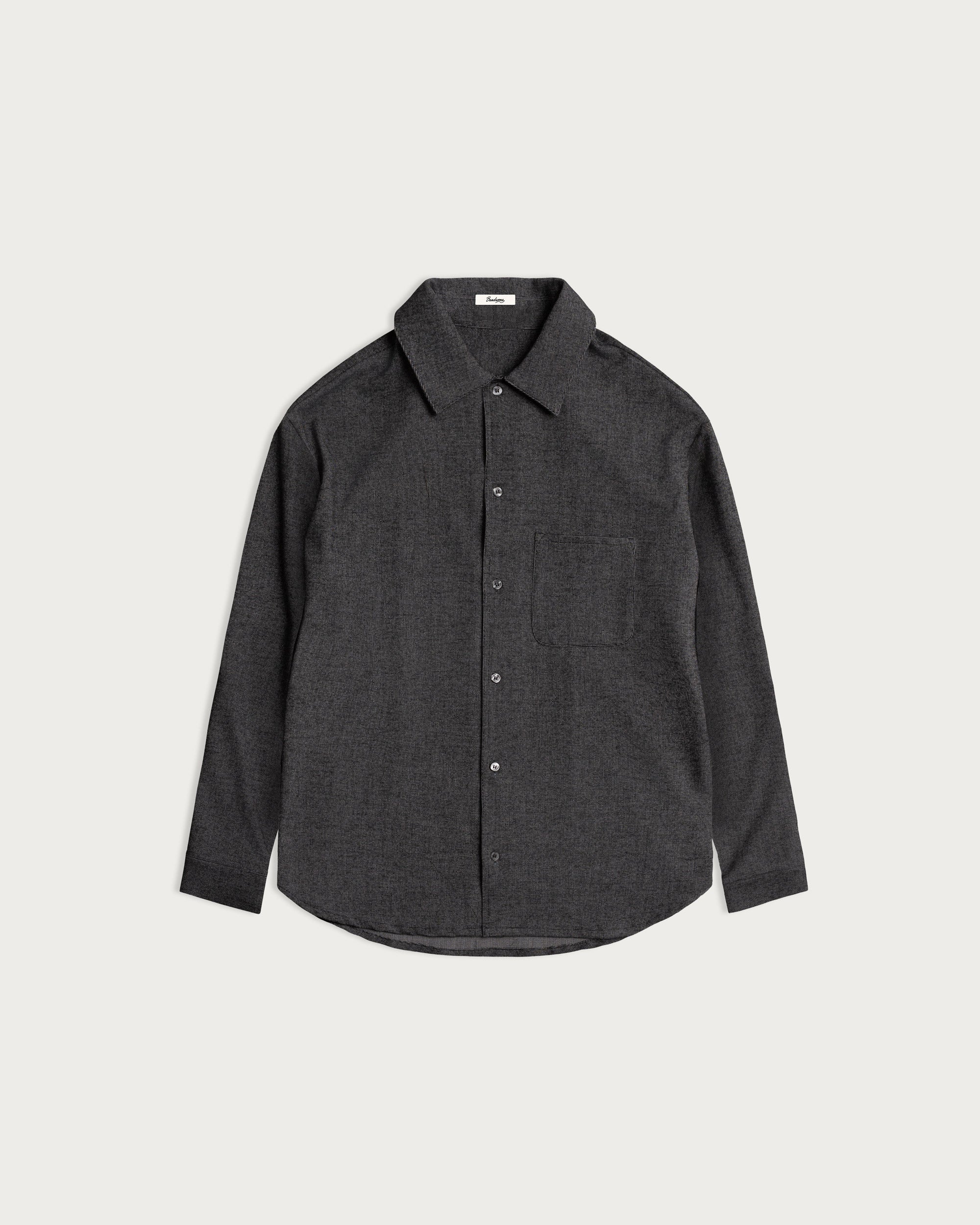 Iki LS Shirt Charcoal