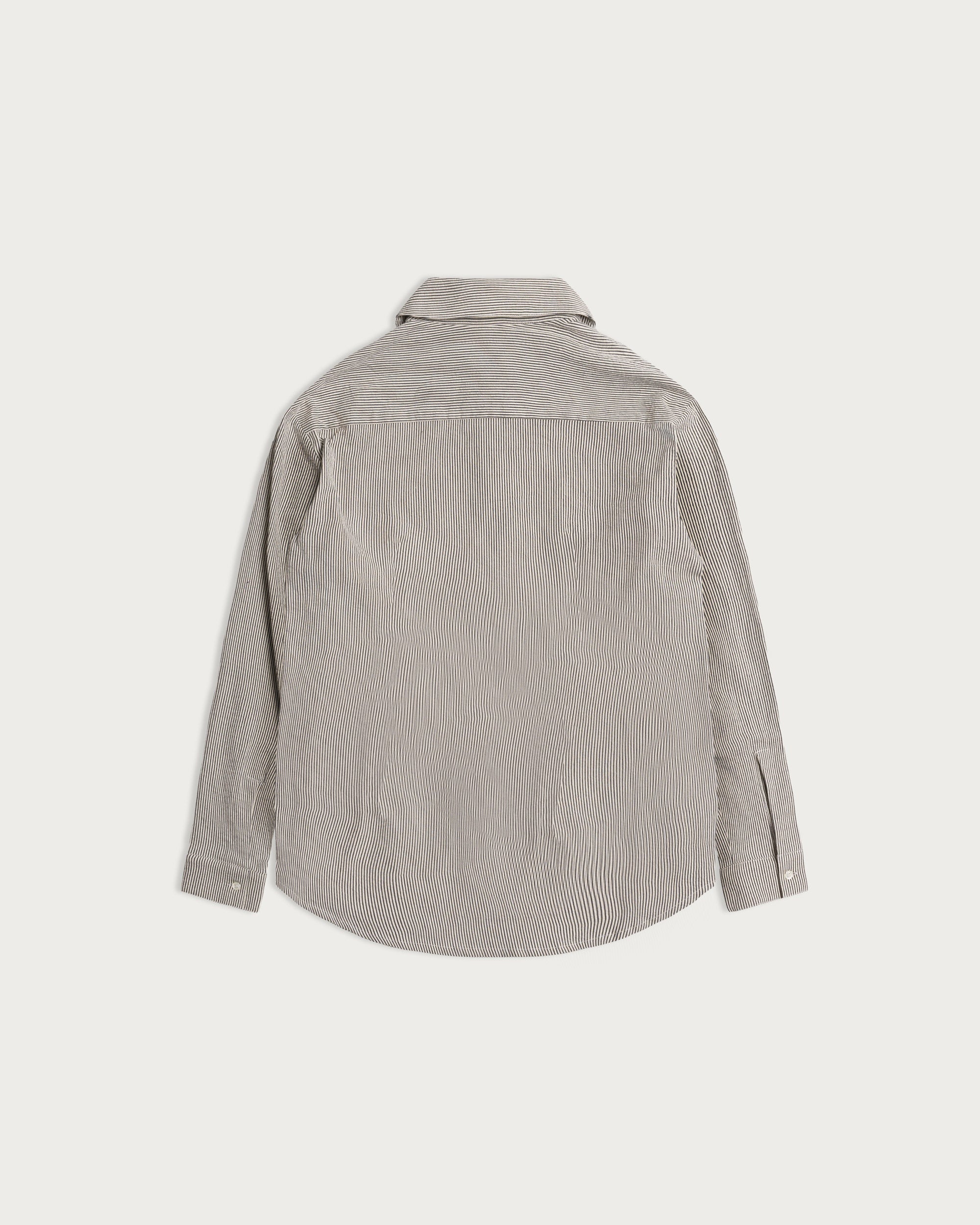 Iki LS Shirt Natural Stripe-4