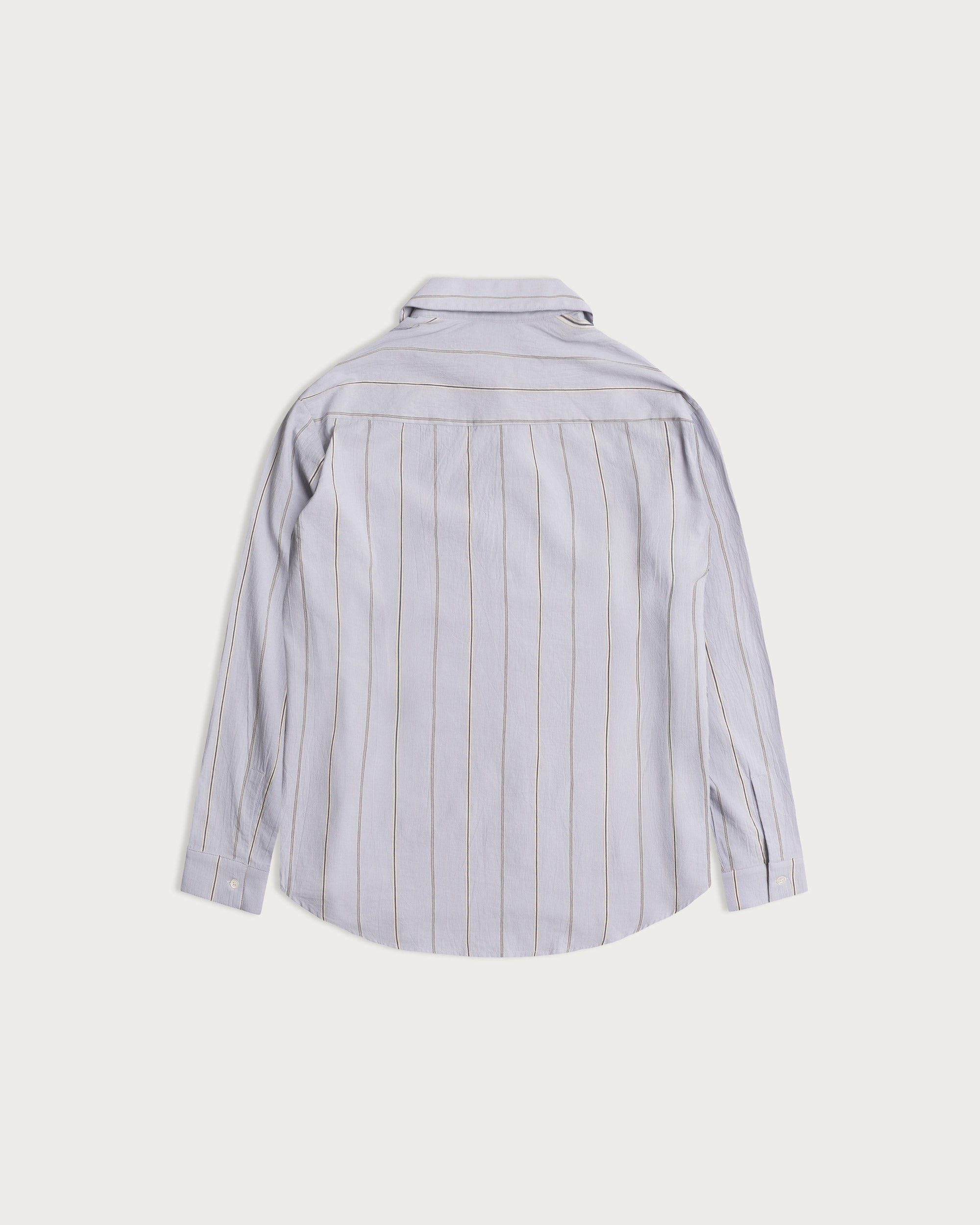 Iki LS Shirt Blue Stripe-4