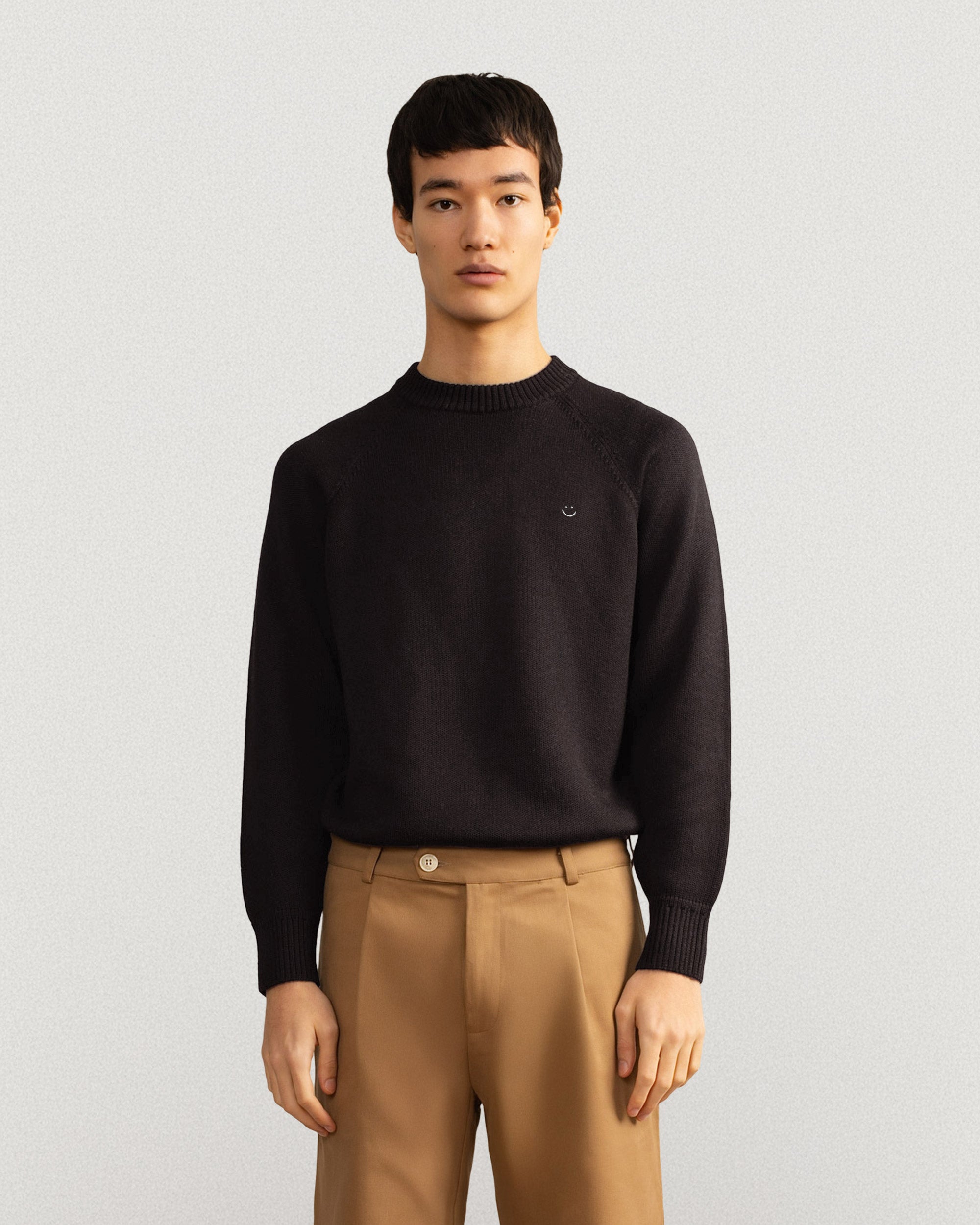 Australian Merino Wool Top Charcoal Black-2