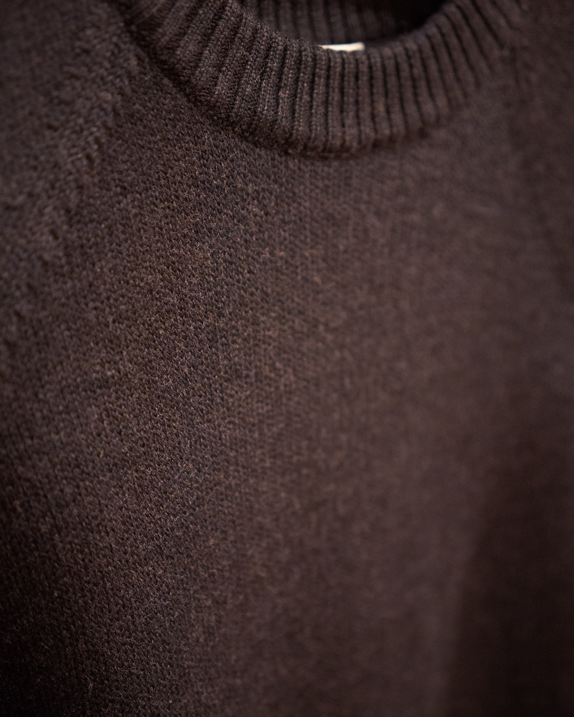 Australian Merino Wool Top Charcoal Black Smiley-3