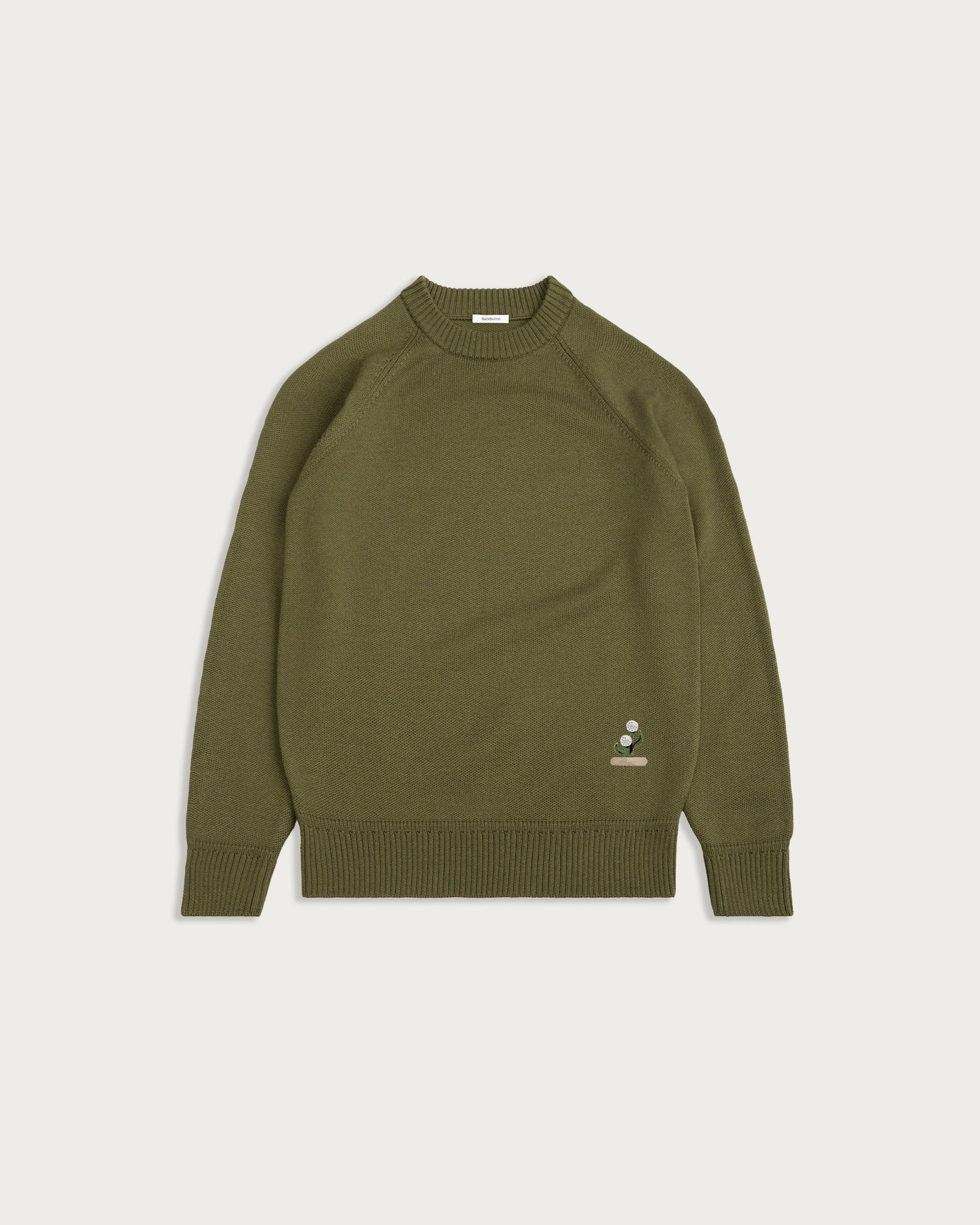 Australian Merino Wool Top Olive Green Dandelion