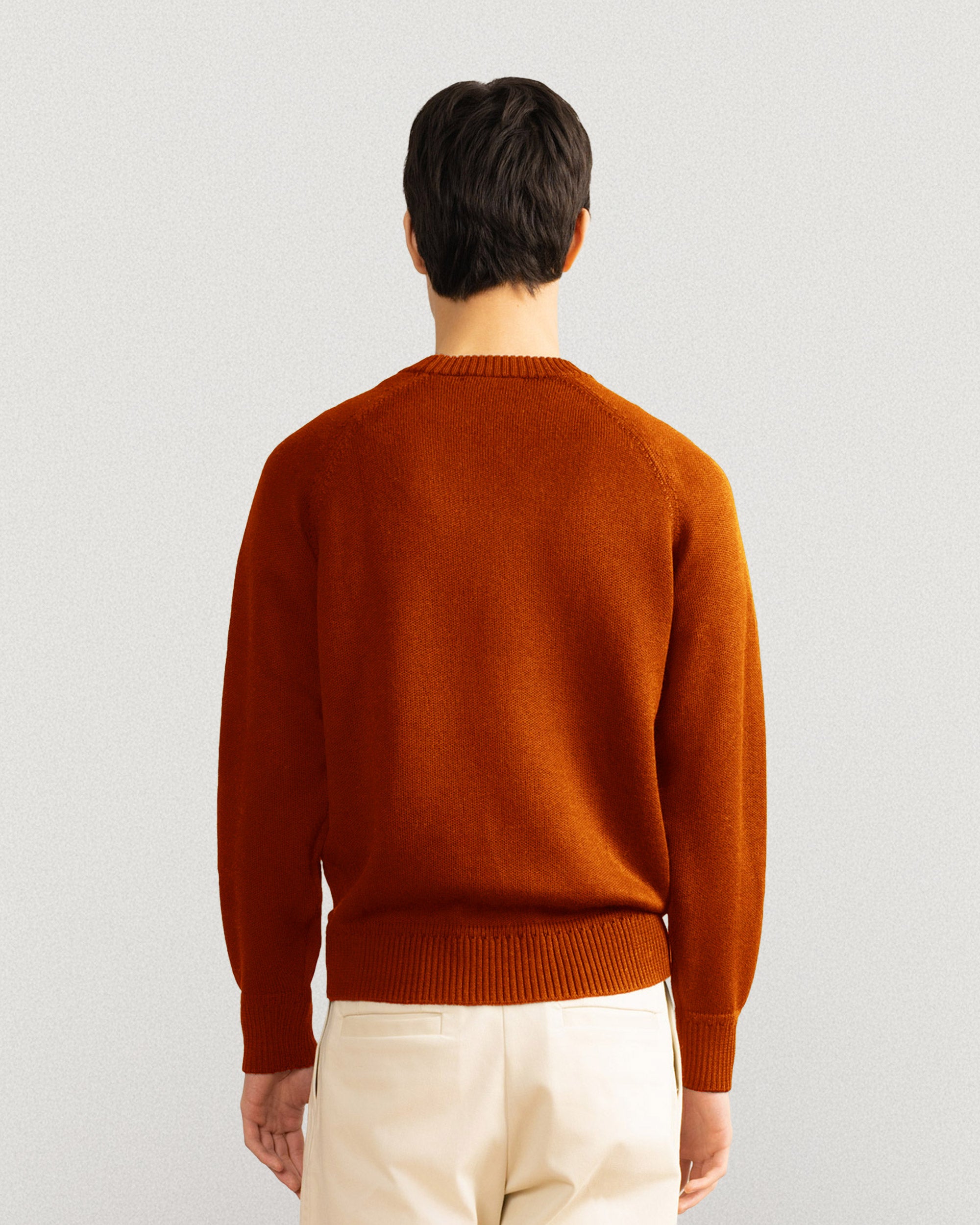 Australian Merino Wool Top Terracotta-3