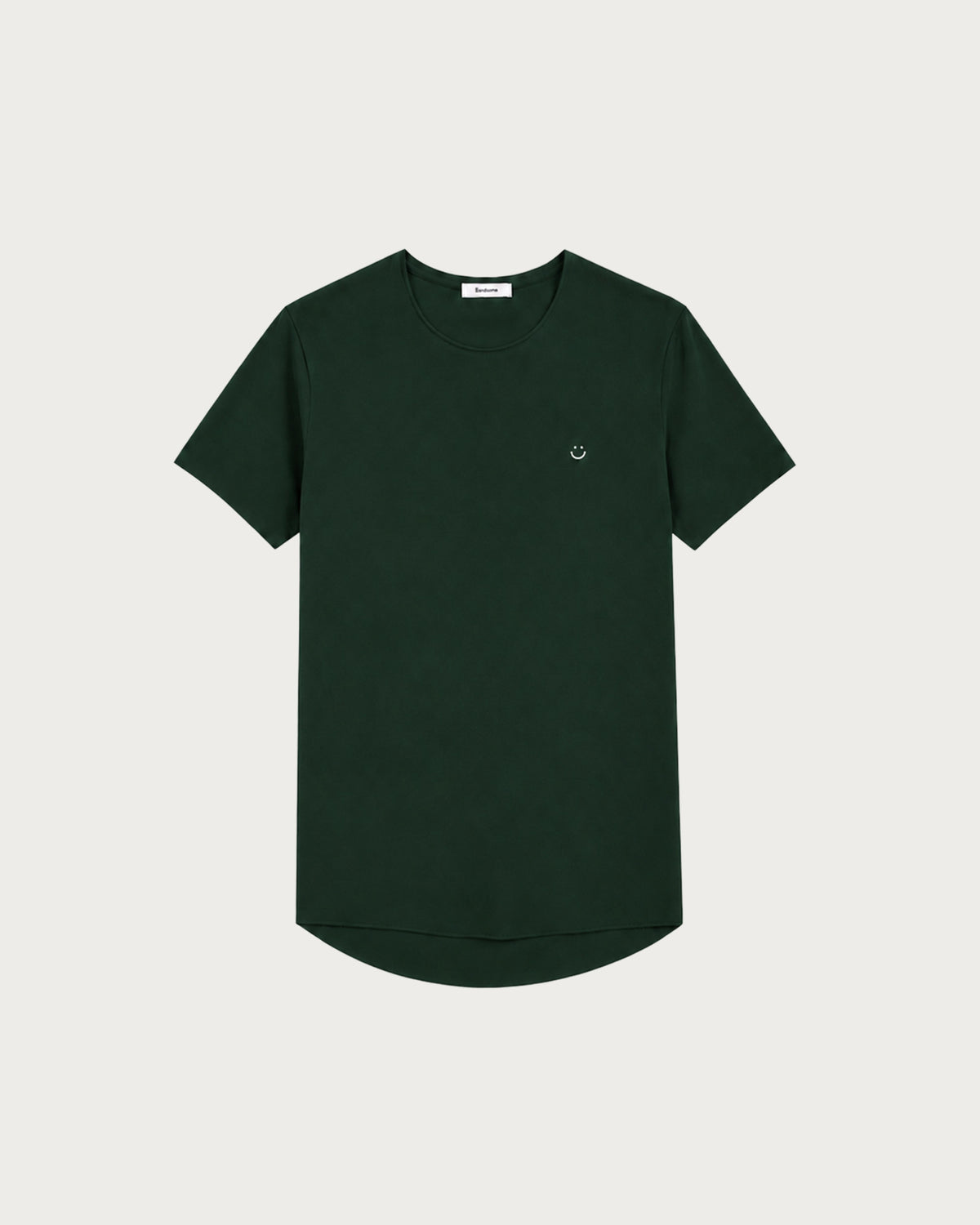 オリジナル 生Tシャツ フォレストグリーン スマイリー