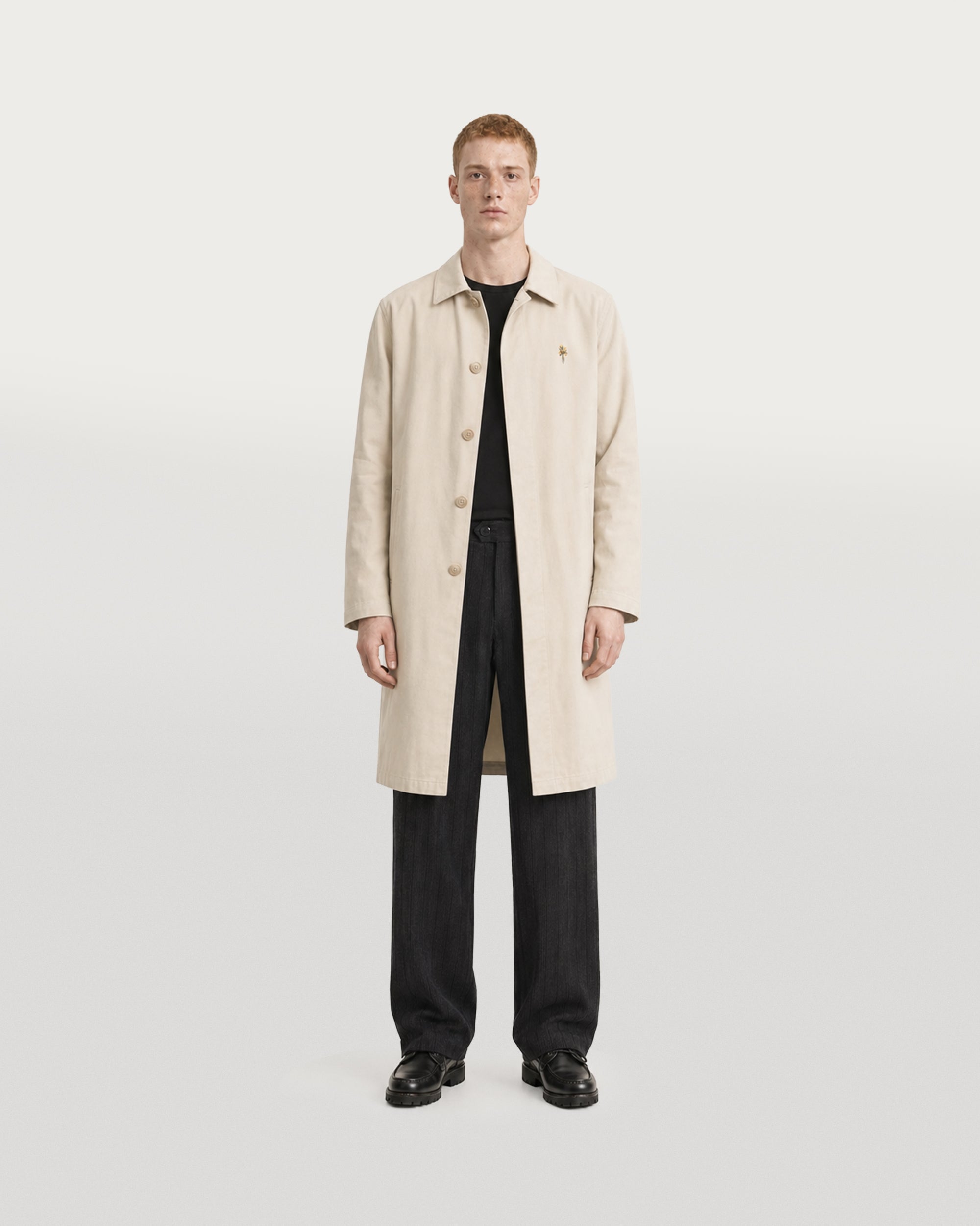 Fairway Albatross Overcoat Natural-3