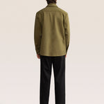 Bandsome Overshirt in Olive - Australian made cotton overshirt
