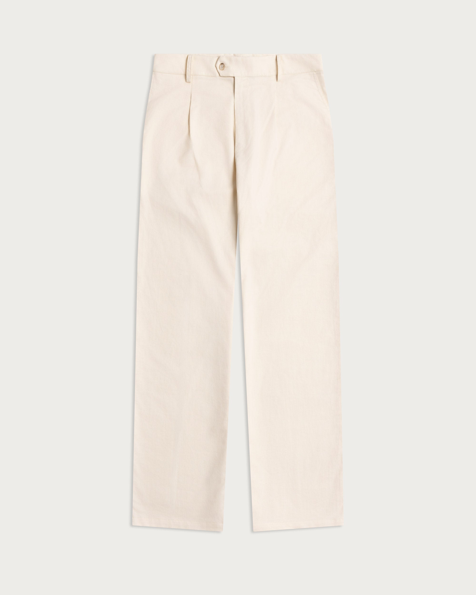 Iki Pleated Trouser Natural