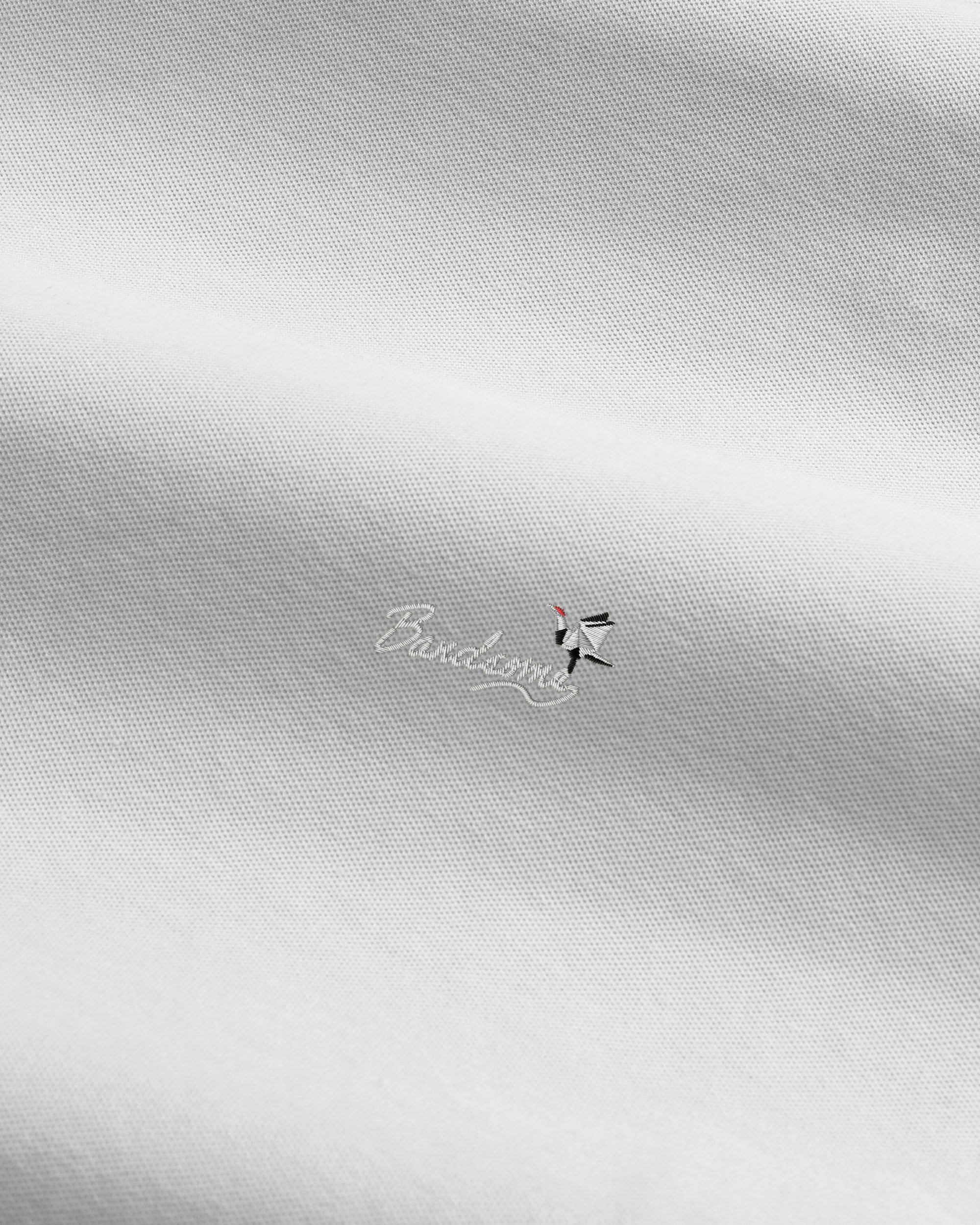 Iki Pique T-Shirt Light Grey Cranes