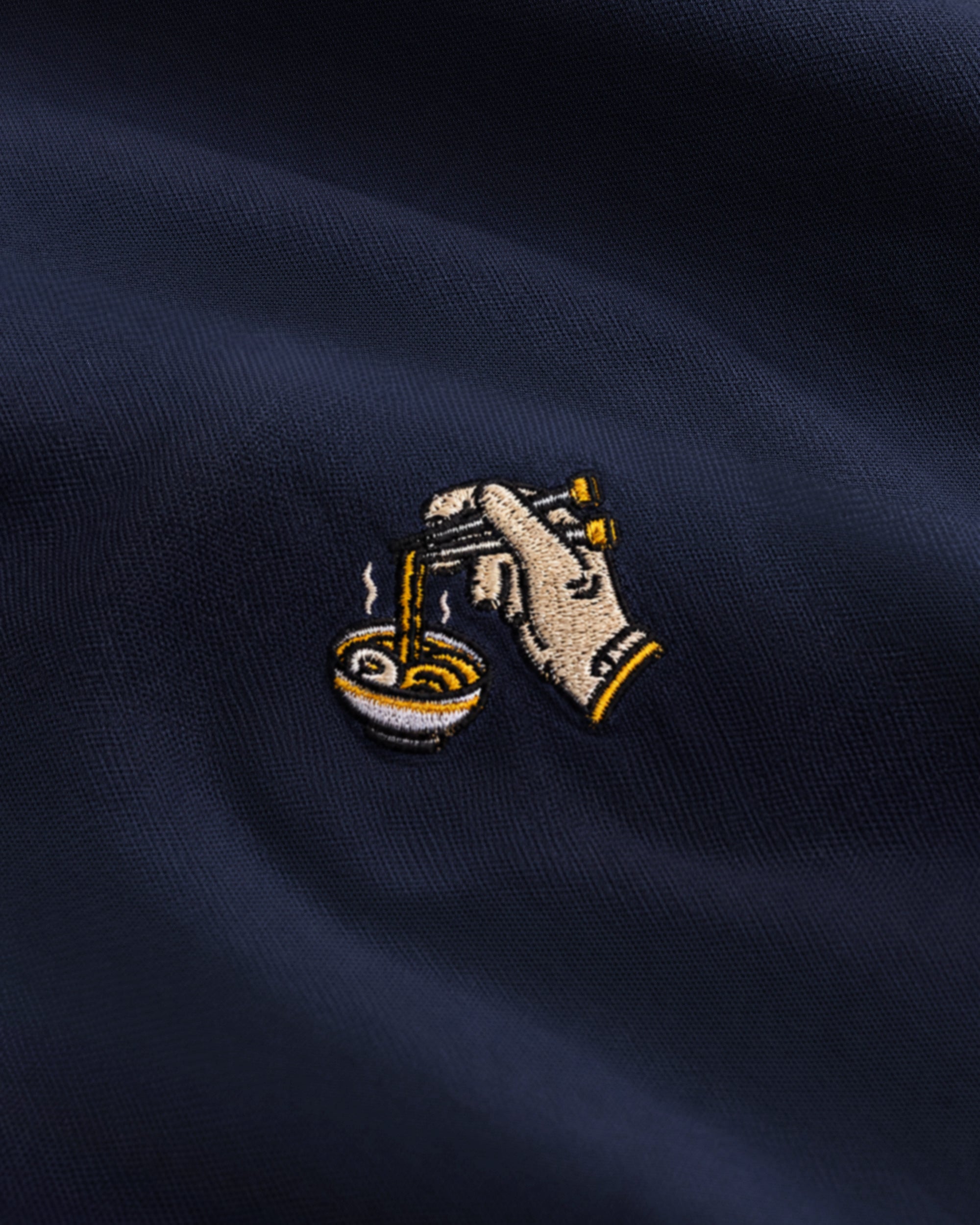 Pique T-Shirt Halfway Ramen Navy
