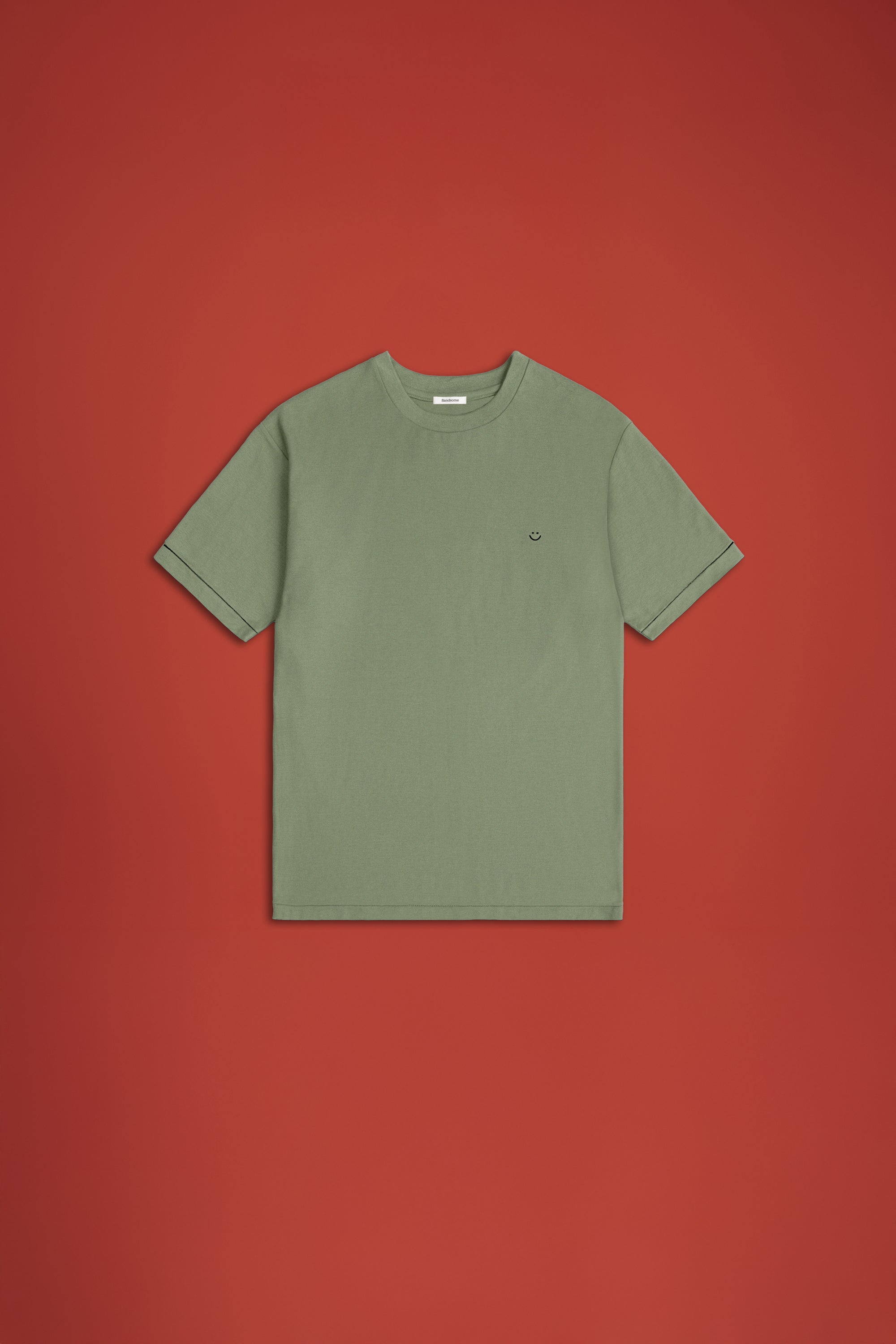 Pique T-Shirt Palm Smiley-5