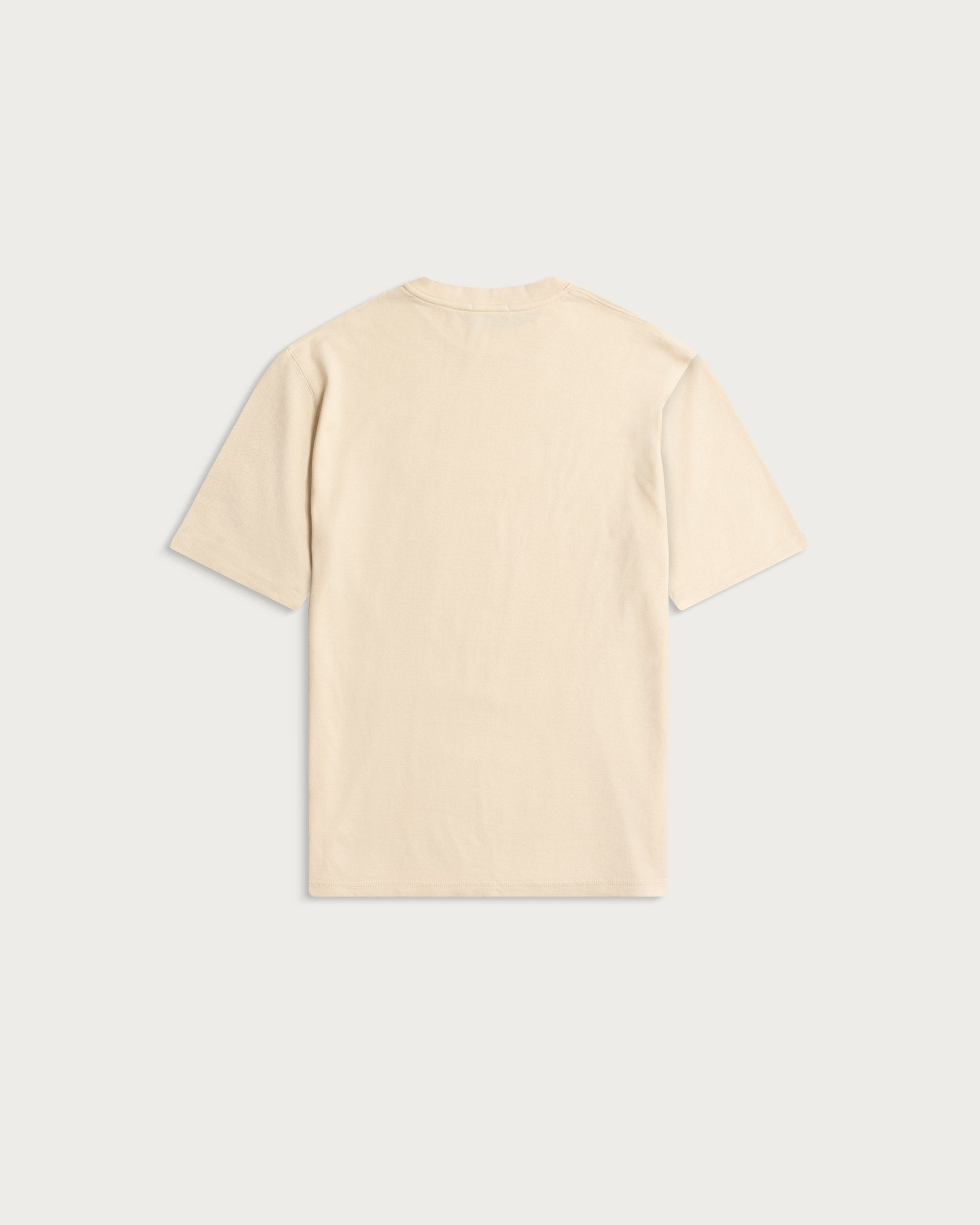 鹿の子Tシャツ サンドストーン スマイリー-4